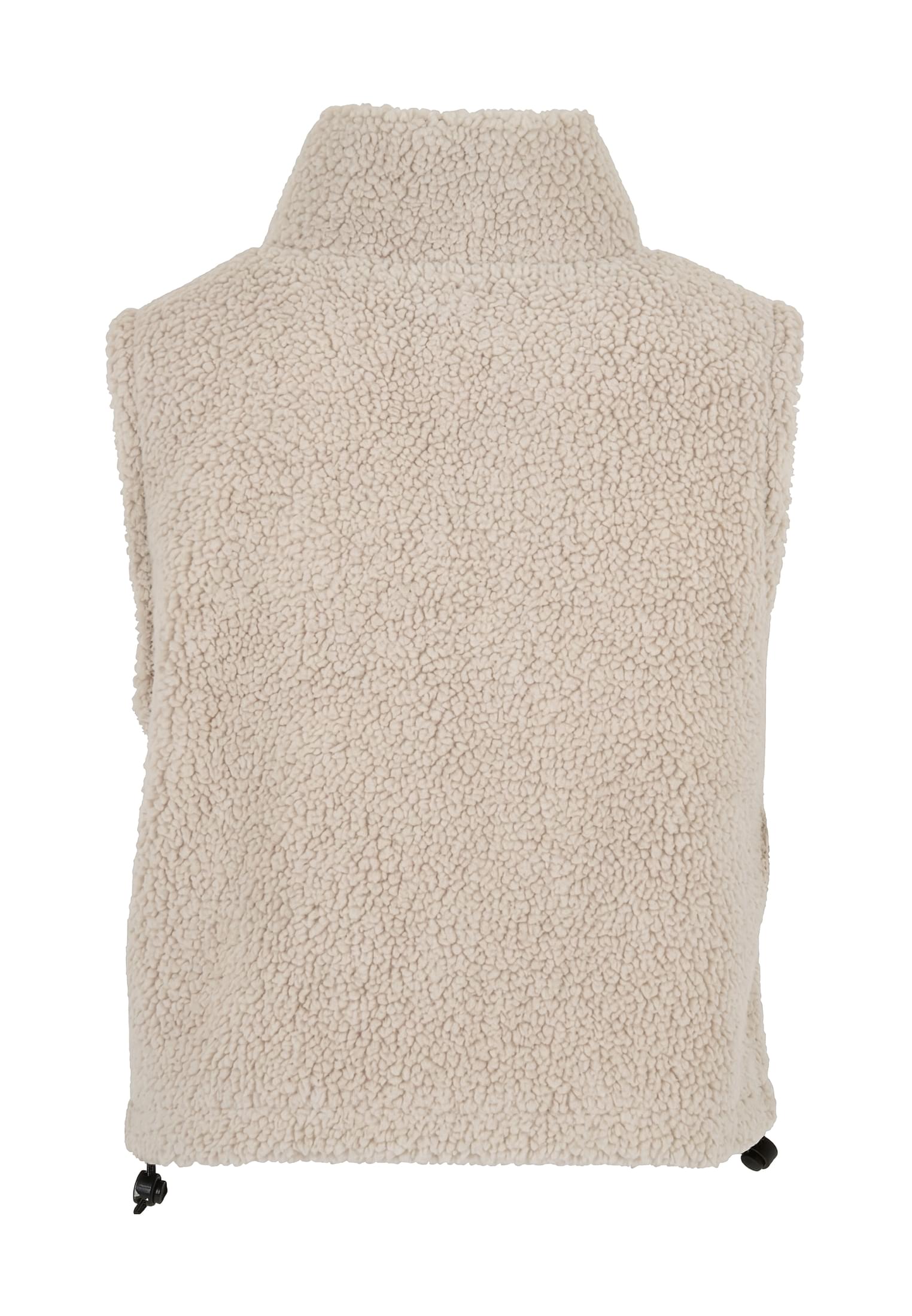 Ladies Short Sherpa Vest με Ζεστό Fleece Tb7087-02903 Urban Classics Whitesand γυναικεία Μπουφάν Simple Wear