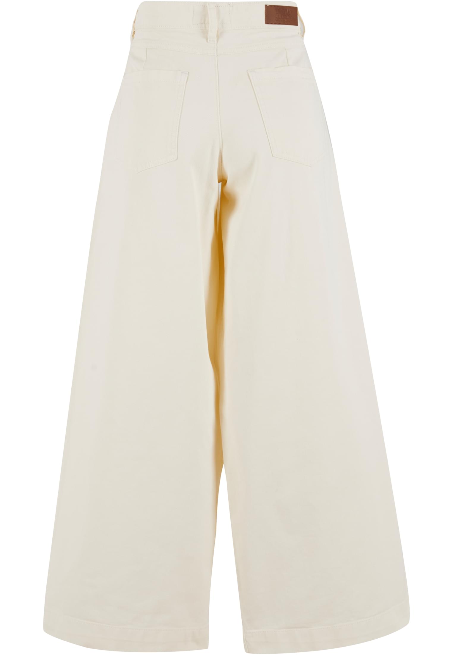 Φαρδύ Παντελόνι Τζιν Ladies Wide Leg Light Denim Pants με 100% Βαμβάκι Tb7192-02903 Urban Classics Whitesand γυναικεία Παντελόνια Simple Wear