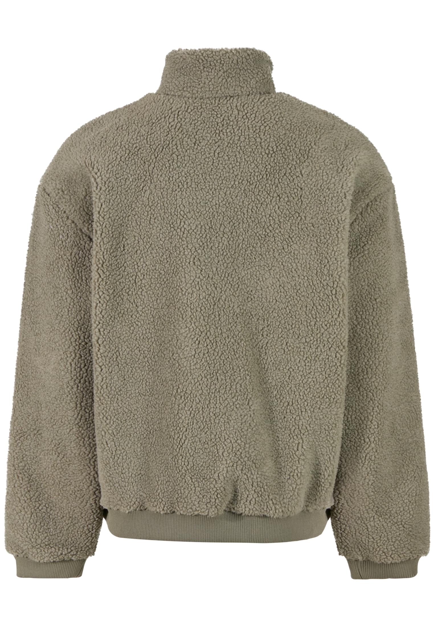 Oversized Teddy Troyer με Ψηλό Λαιμό Και Φερμουάρ Tb7266-05292 Urban Classics Palegreen ανδρικά Φούτερ Simple Wear