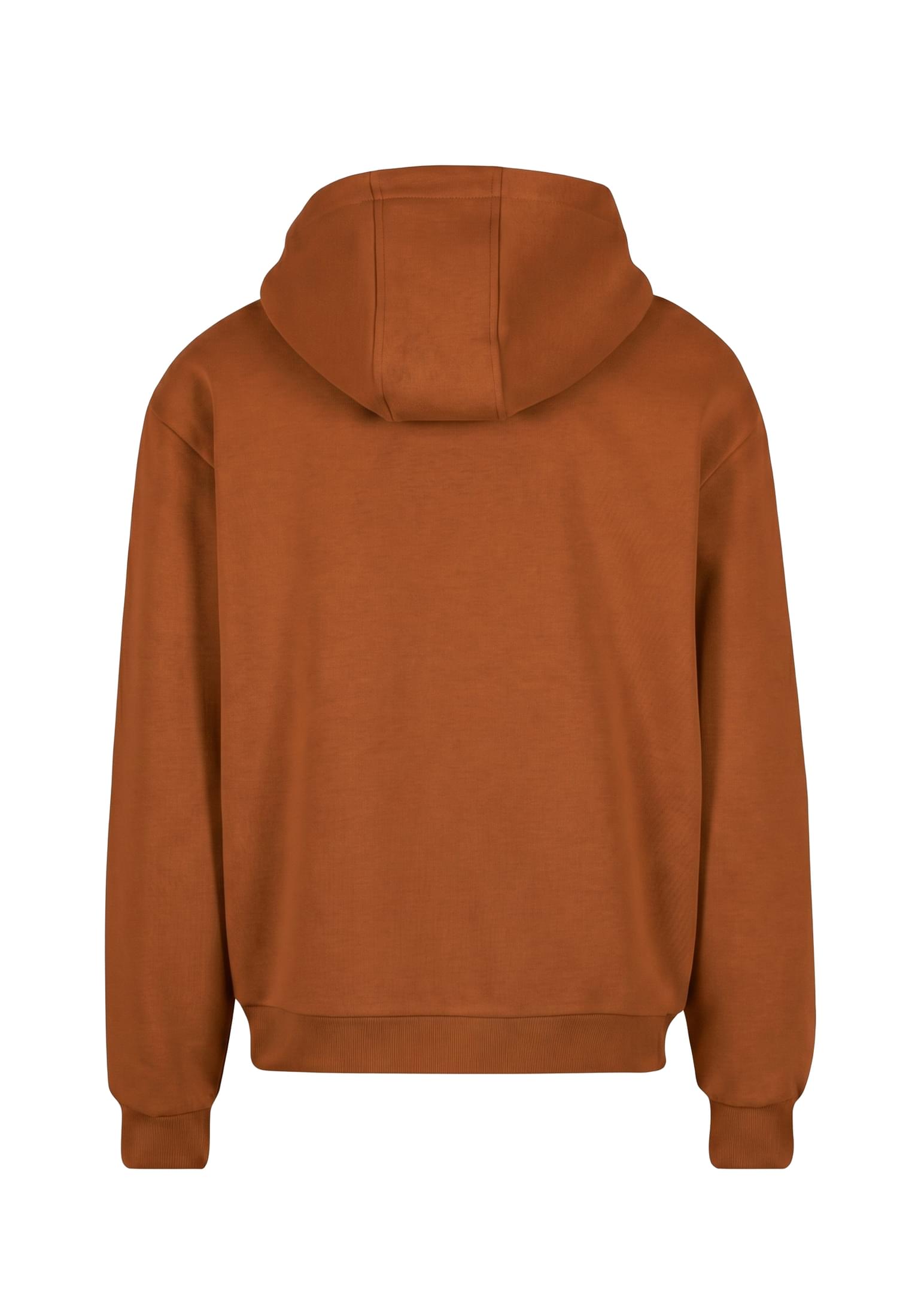 Φούτερ με Φερμουάρ Fluffy Zip Hoody Εξαιρετικά Μαλακή Αίσθηση Tb7284-02766 Urban Classics Rustred ανδρικά Simple Wear