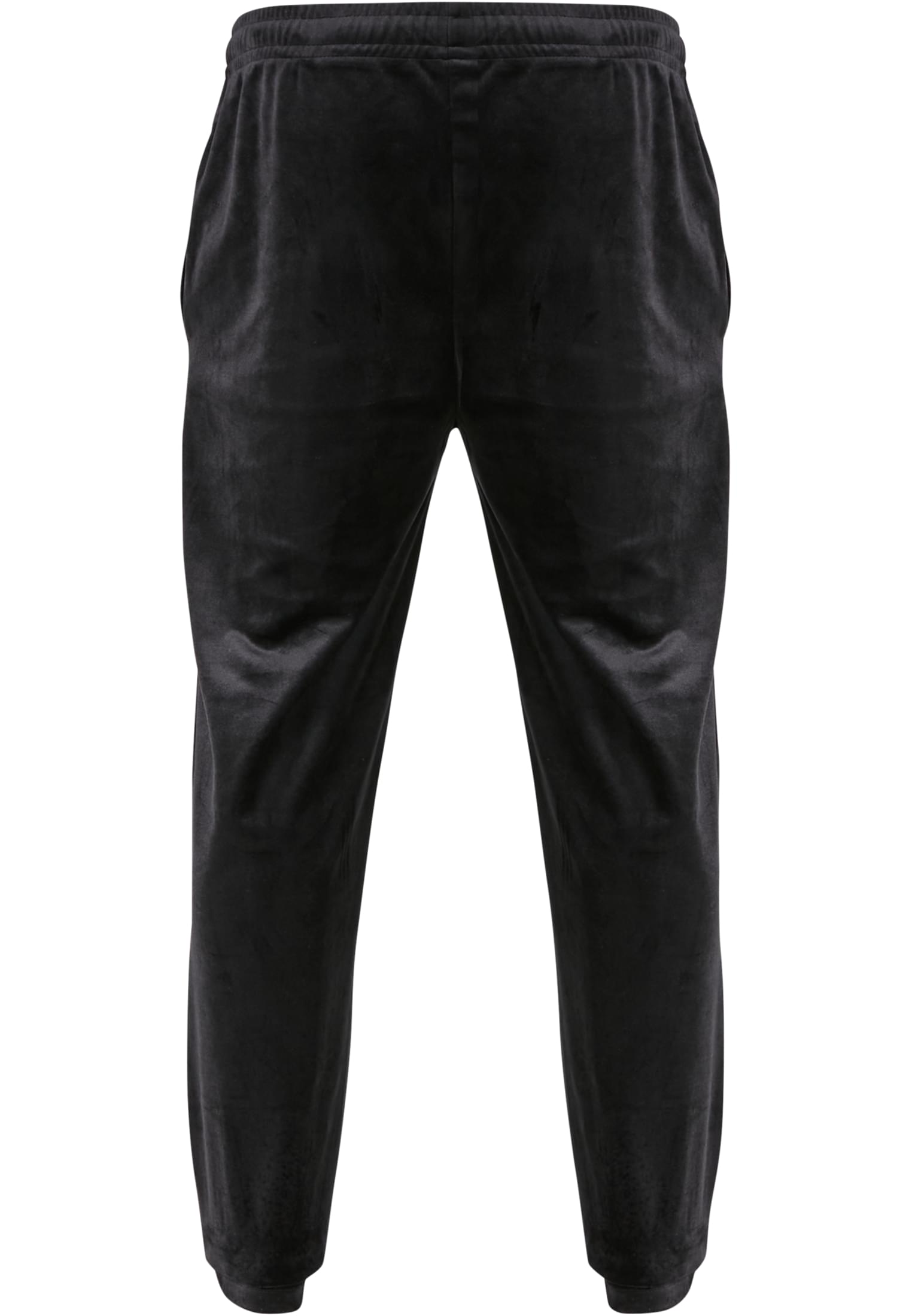 Velvet Trackpants Tb7302-00007 Urban Classics Black ανδρικά Παντελόνια Simple Wear