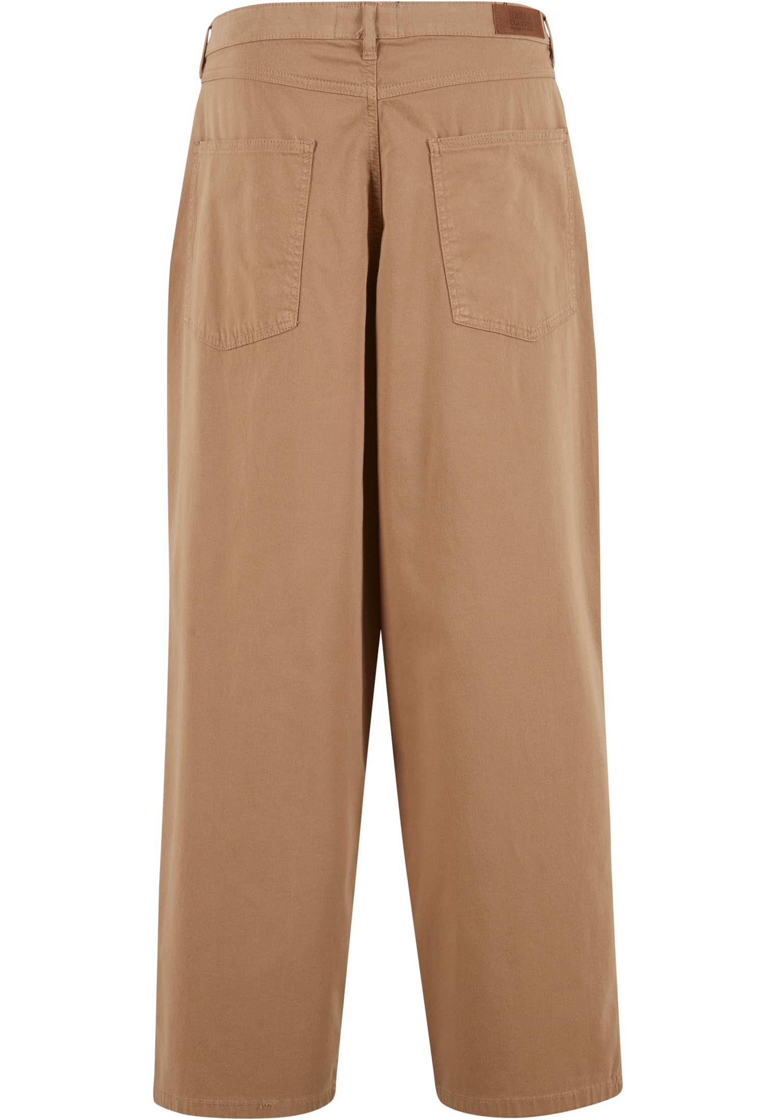 Tapered Twill Baggy Pants με Χαλαρή Εφαρμογή Tb7321-03738 Urban Classics Unionbeige ανδρικά Παντελόνια Simple Wear