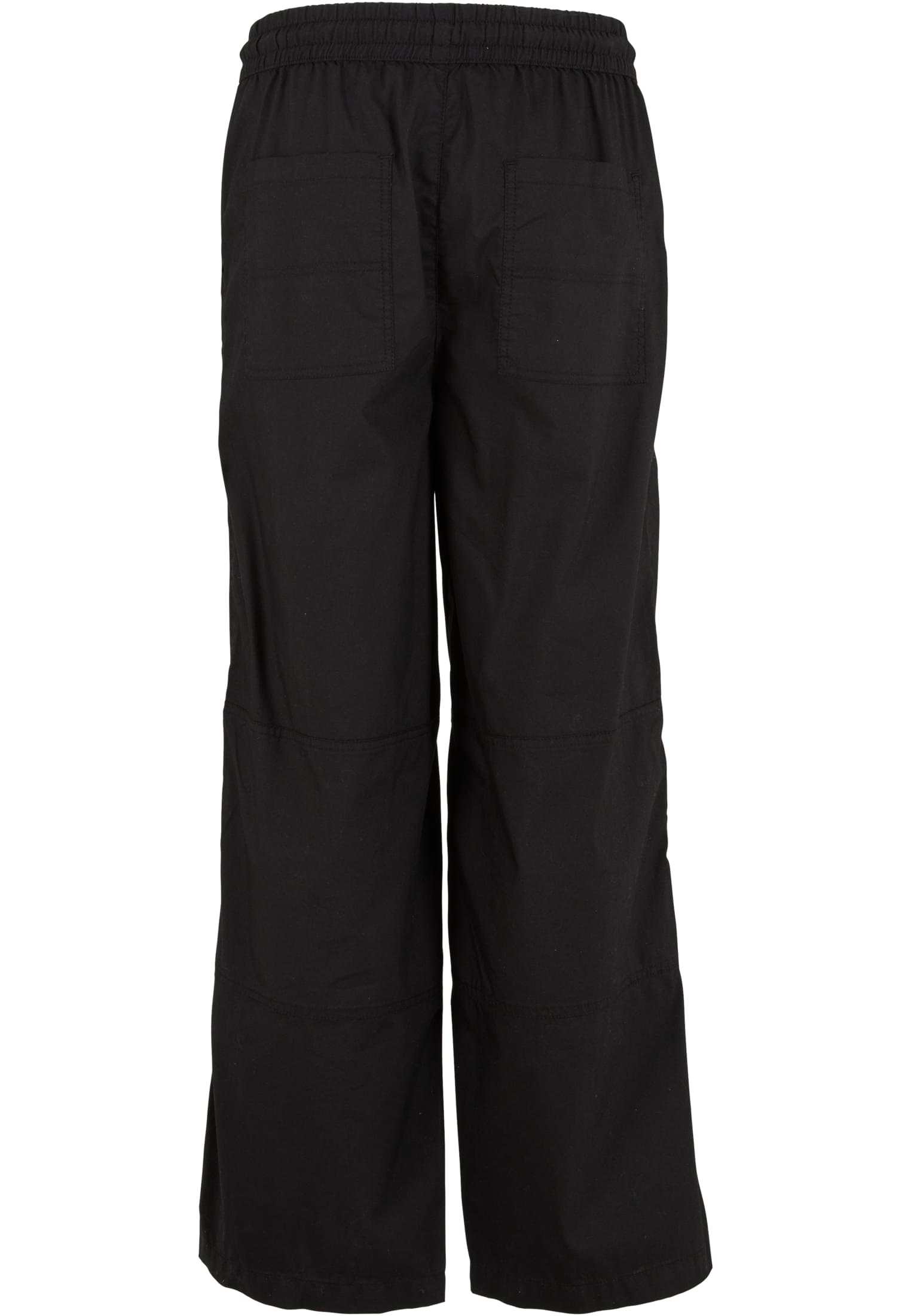 Loose Fit Pants With Darts Ελαστική Μέση με Ρυθμιζόμενο Κορδόνι Tb7356-00007 Urban Classics Black ανδρικά Παντελόνια Simple Wear