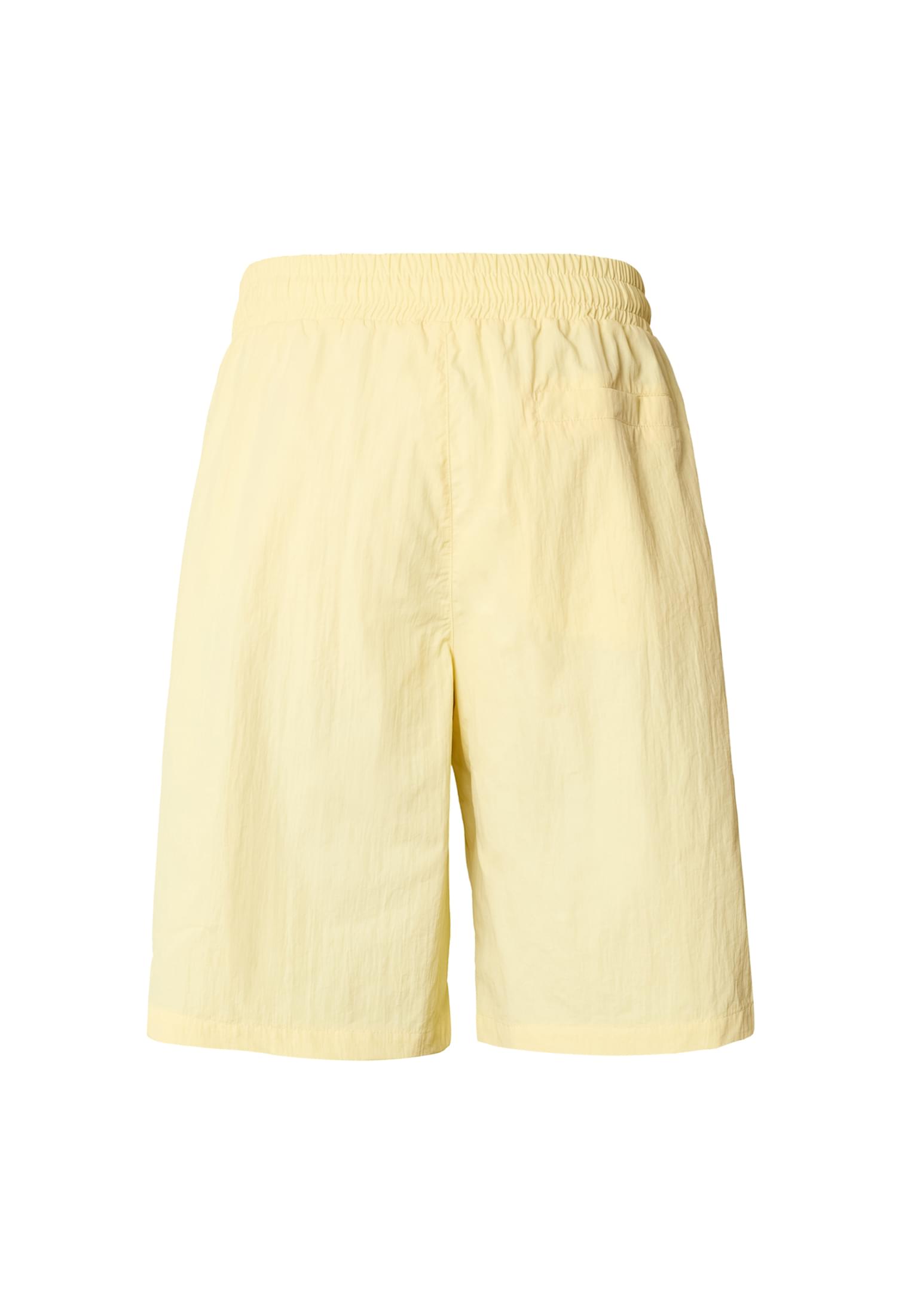 Σορτς Board Shorts With Patched Stripe με Άνετη Κοπή Tb7397-21553 Urban Classics Paleyellow ανδρικά Βερμούδες Simple Wear