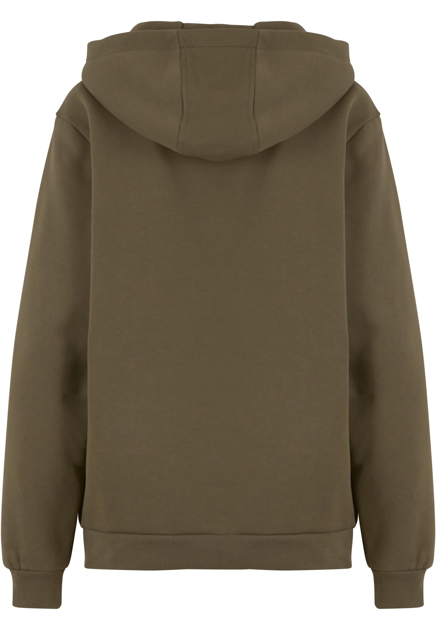 Γυναικείο Φούτερ Loose Brushed Fleece Hoody με Κουκούλα Tb7433-00176 Urban Classics Olive γυναικεία Simple Wear