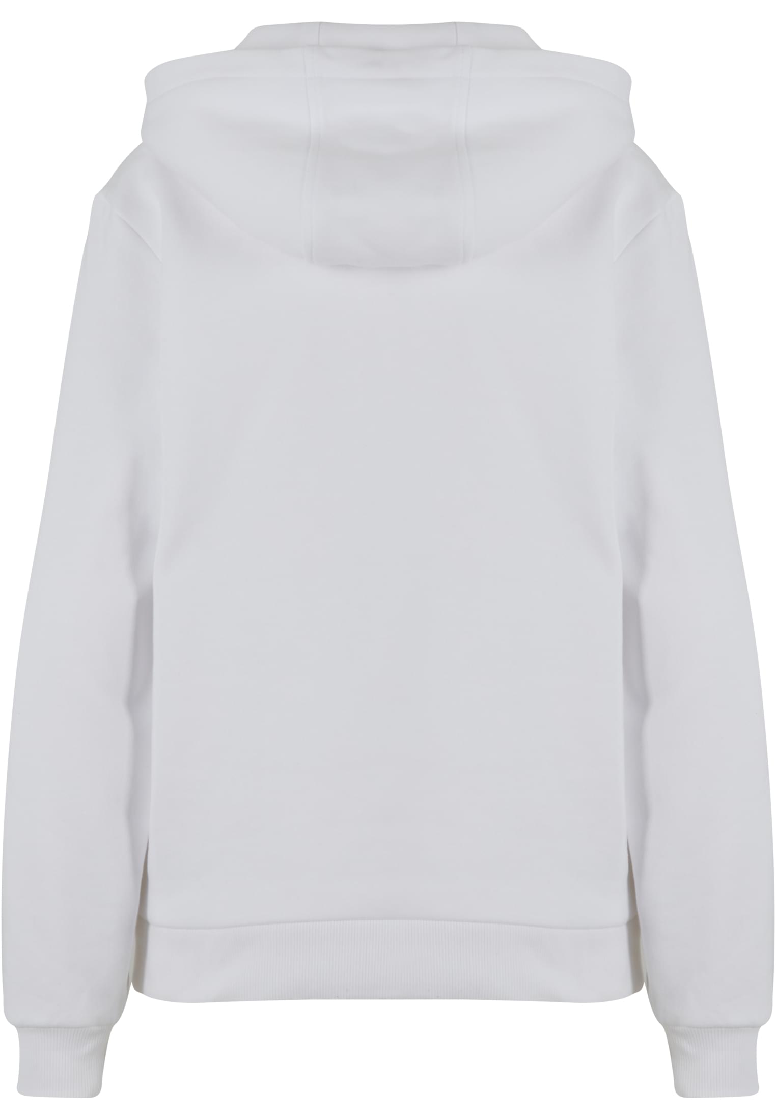 Γυναικείο Hoodie Ladies Essentials Loose Brushed Fleece με Χαλαρή Εφαρμογή Tb7435-00220 Urban Classics White γυναικεία Φούτερ Simple Wear