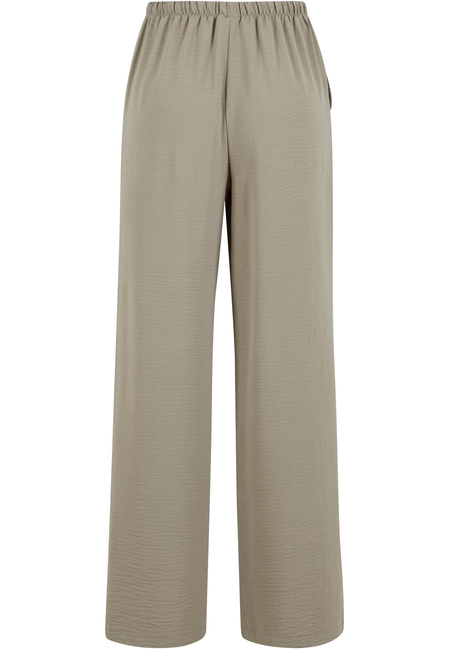 Γυναικείες Structured Wide-Leg Παντελόνες με Ψηλή Μέση Tb7500-18328 Urban Classics Paleolive γυναικεία Παντελόνια Simple Wear