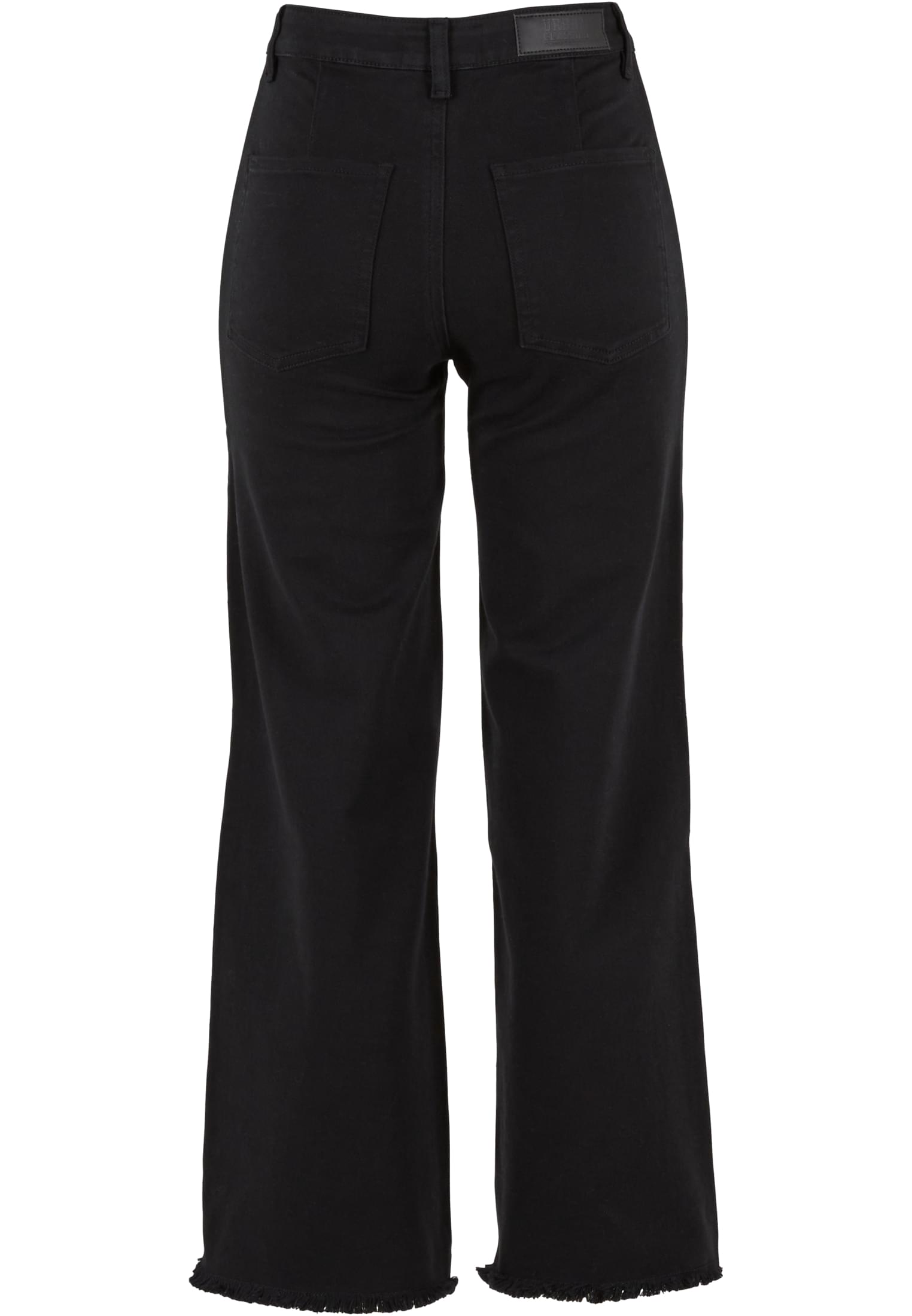 Γυναικεία Τζιν Ladies Relaxed Straight Fit Denim με Χαλαρή Εφαρμογή Tb7546-00007 Urban Classics Black γυναικεία Παντελόνια Simple Wear