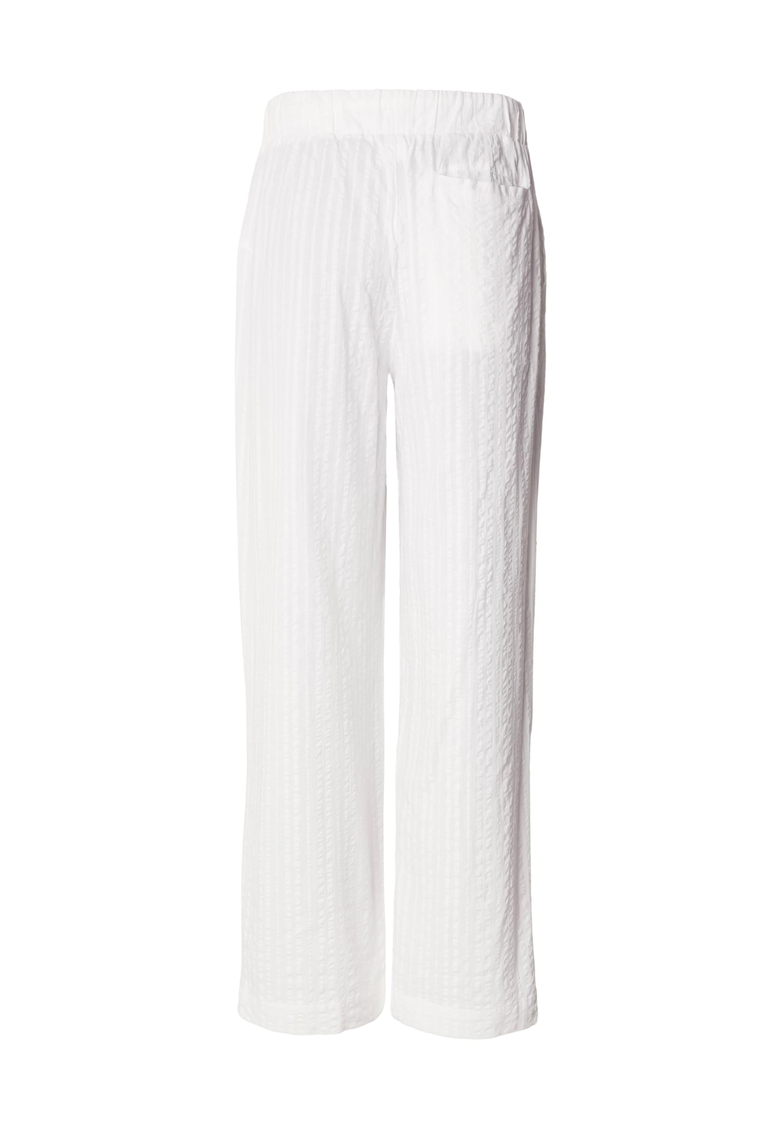 Loose Seersucker Pants με Ελαστική Μέση Και Κορδόνι Tb7566-00220 Urban Classics White ανδρικά Παντελόνια Simple Wear