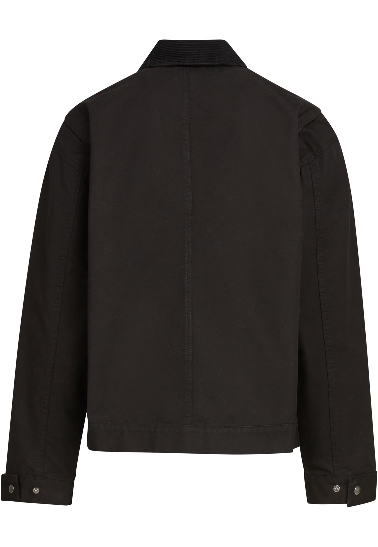 Ανδρικό Μπουφάν Workwear Cotton Jacket με Ανθεκτική Καμβά Υφή Tb7624-00007 Urban Classics Black ανδρικά Simple Wear