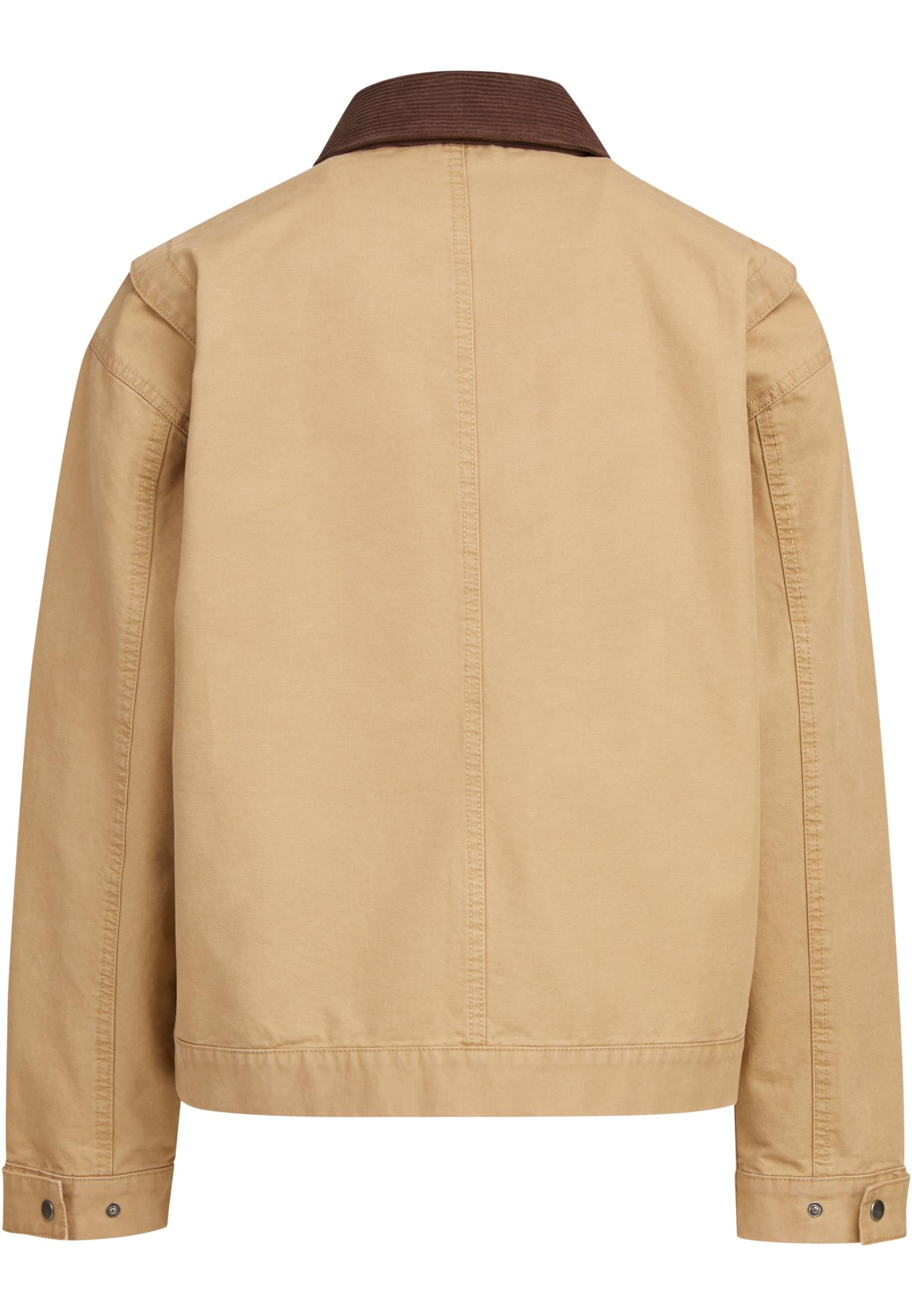 Ανδρικό Μπουφάν Workwear Cotton Jacket με Ανθεκτική Καμβά Υφή Tb7624-03738 Urban Classics Unionbeige ανδρικά Simple Wear