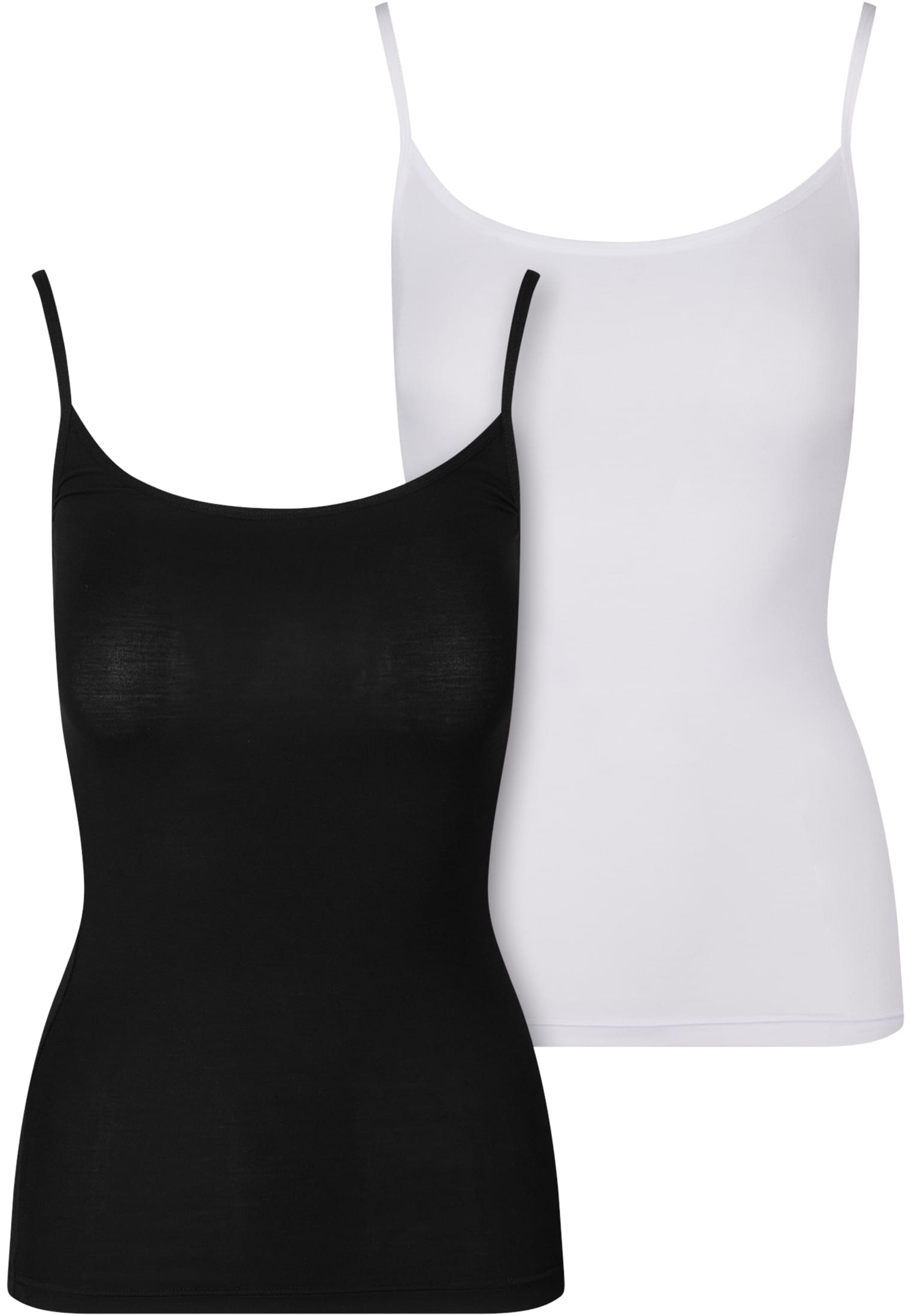 Γυναικείο Tank Top 2-Pack με Στρογγυλή Λαιμόκοψη Tb7675A-03102 Urban Classics Black+White γυναικεία Μπλούζες Simple Wear