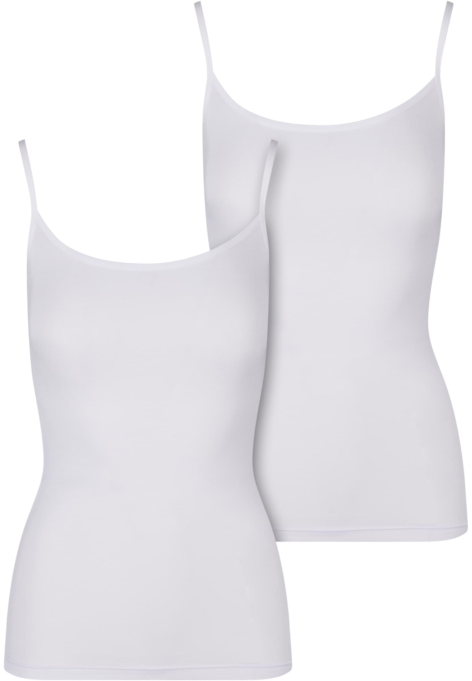Γυναικείο Tank Top 2-Pack με Στρογγυλή Λαιμόκοψη Tb7675A-03168 Urban Classics White+White γυναικεία Μπλούζες Simple Wear