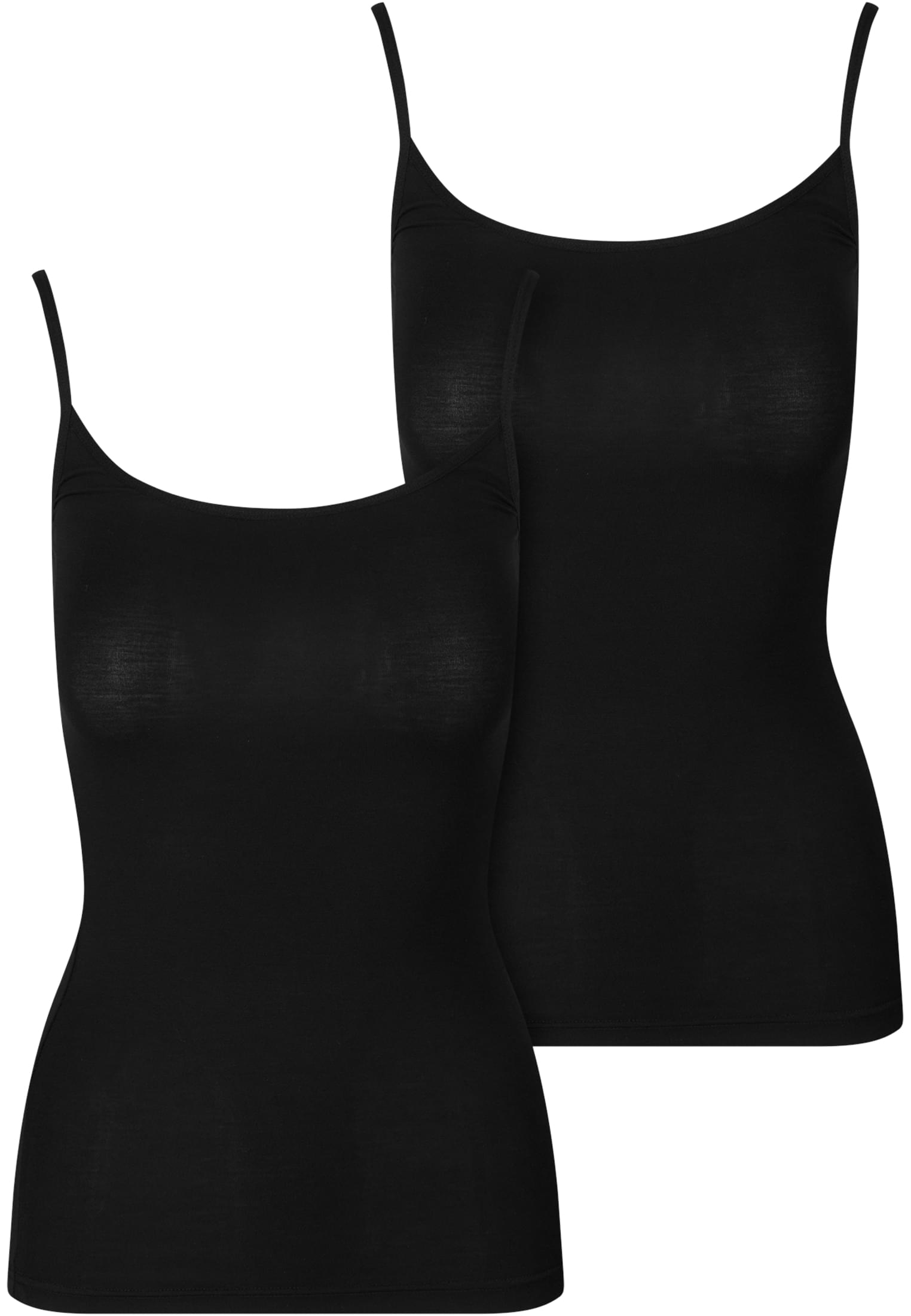 Γυναικείο Tank Top 2-Pack με Στρογγυλή Λαιμόκοψη Tb7675A-03169 Urban Classics Black+Black γυναικεία Μπλούζες Simple Wear