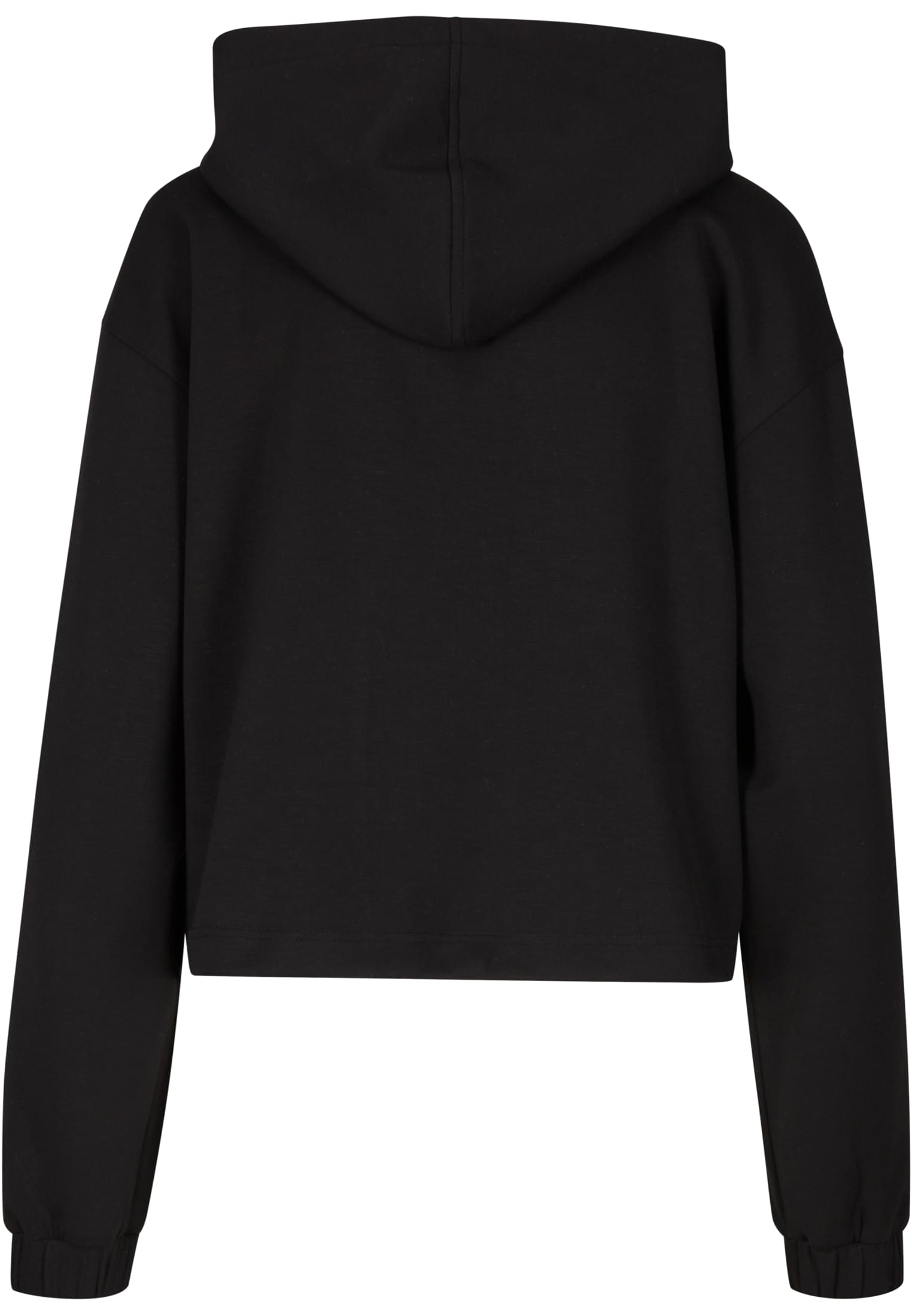 Γυναικείο Hoodie Soft Touch Zip με Μισό Φερμουάρ Tb7709-00007 Urban Classics Black γυναικεία Φούτερ Simple Wear