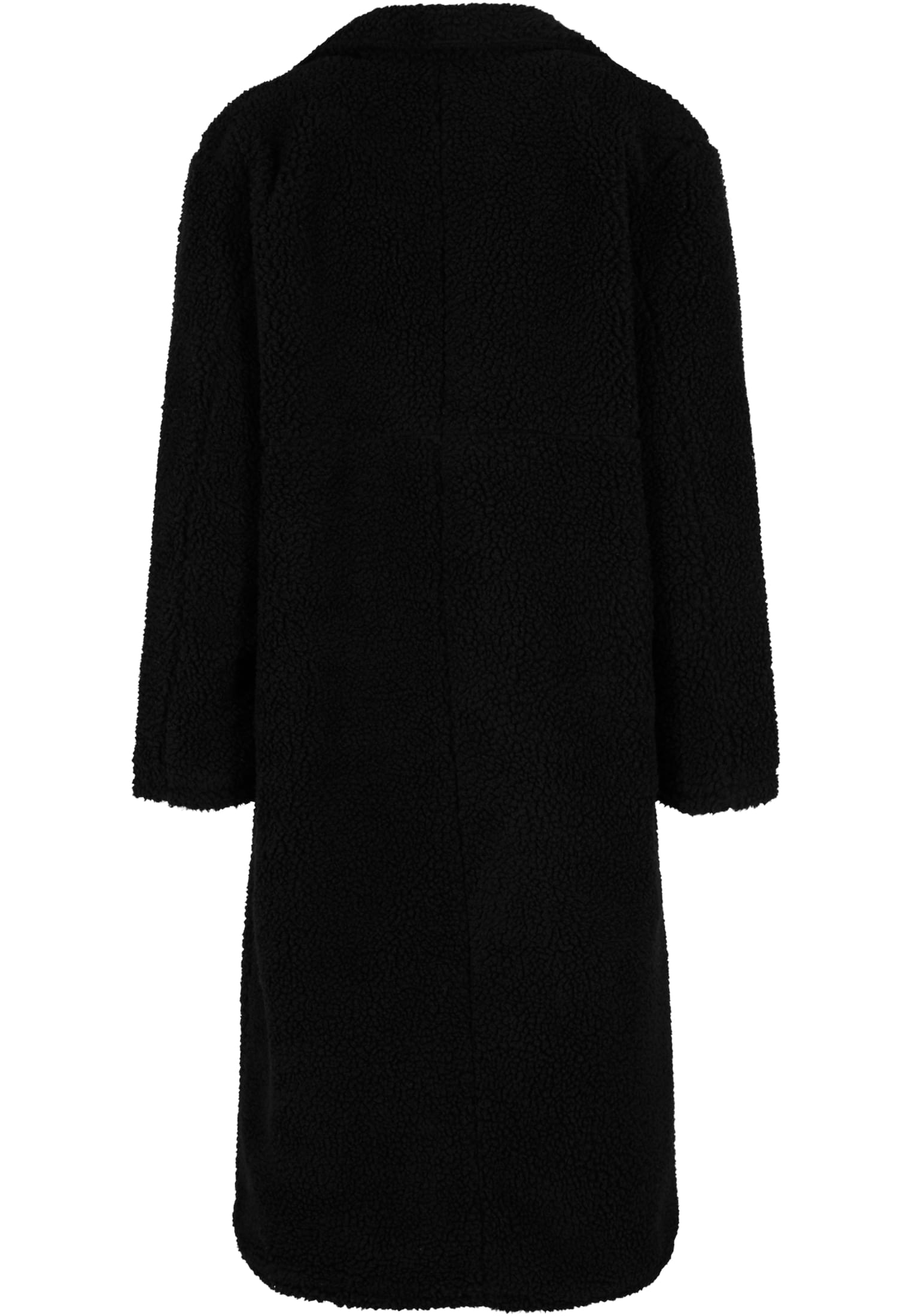 Γυναικείο Μακρύ Παλτό Teddy Long Coat από Sherpa Ύφασμα Tb7936-00007 Urban Classics Black γυναικεία Μπουφάν Simple Wear