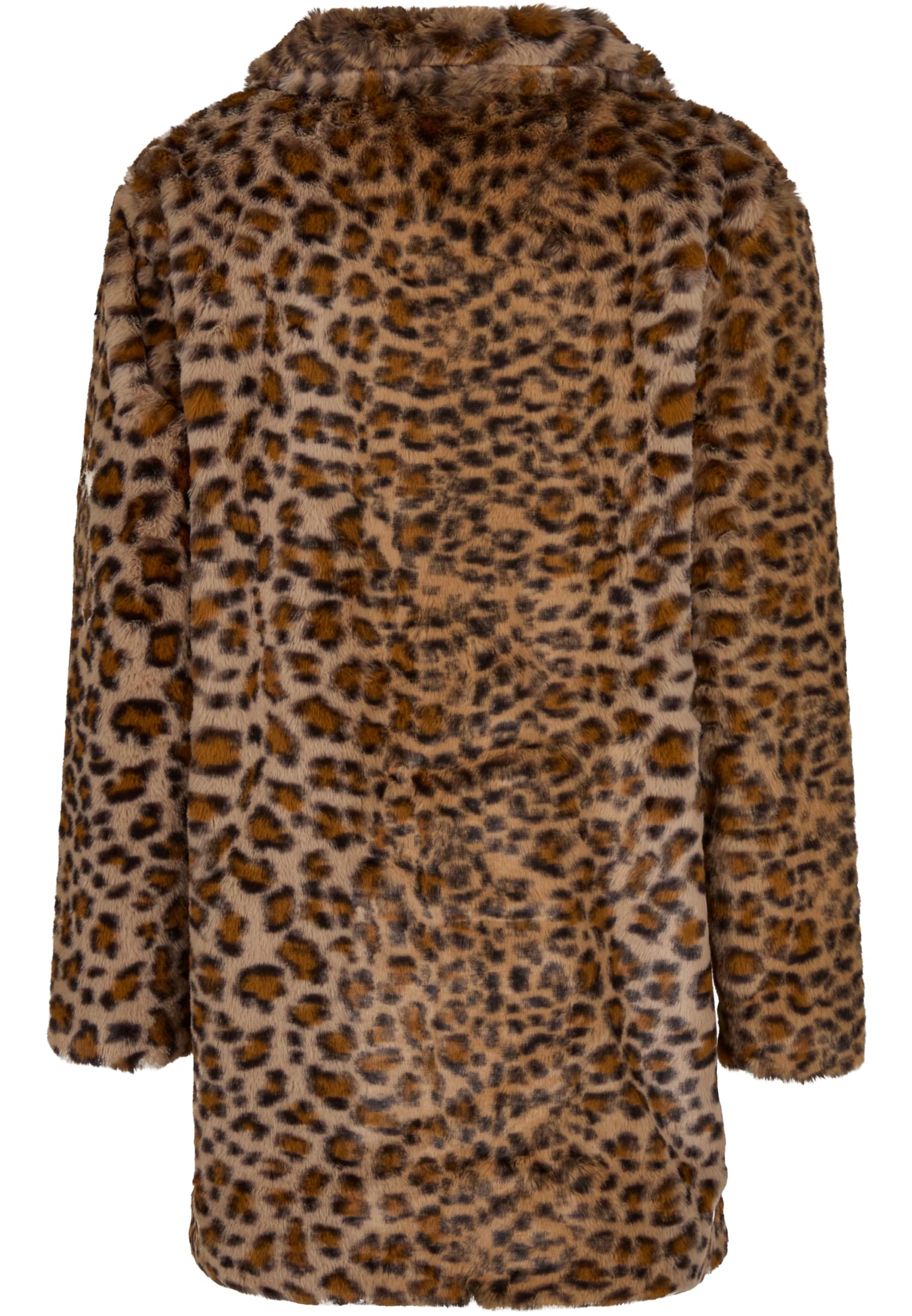 Γυναικείο Γούνινο Παλτό Ladies Oversized Faux Fur με Σχέδιο Λεοπάρ Tb7937-01720 Urban Classics Leo γυναικεία Μπουφάν Simple Wear