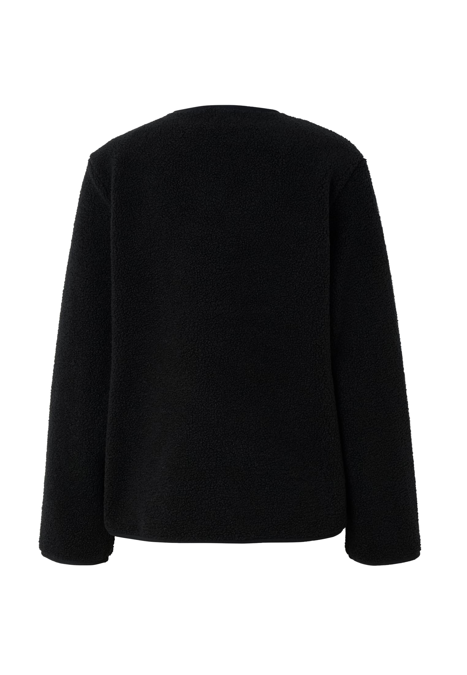 Γυναικείο Μπουφάν Teddy Jacket με Υφή Sherpa Fleece Tb8010-00007 Urban Classics Black γυναικεία Simple Wear