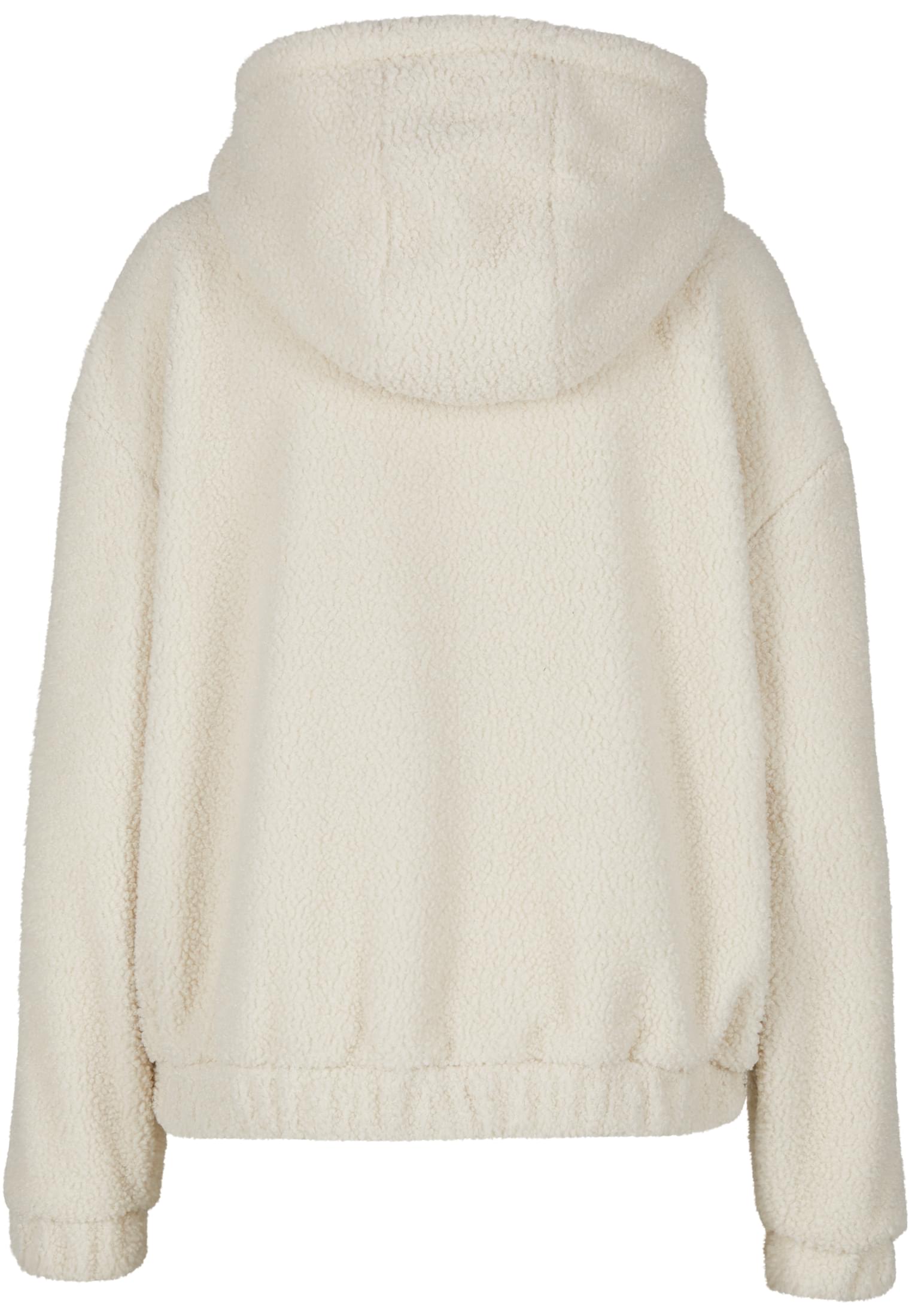 Oversized Bonded Sherpa Hoody Χαλαρή Εφαρμογή Tb8100-02903 Urban Classics Whitesand γυναικεία Φούτερ Simple Wear