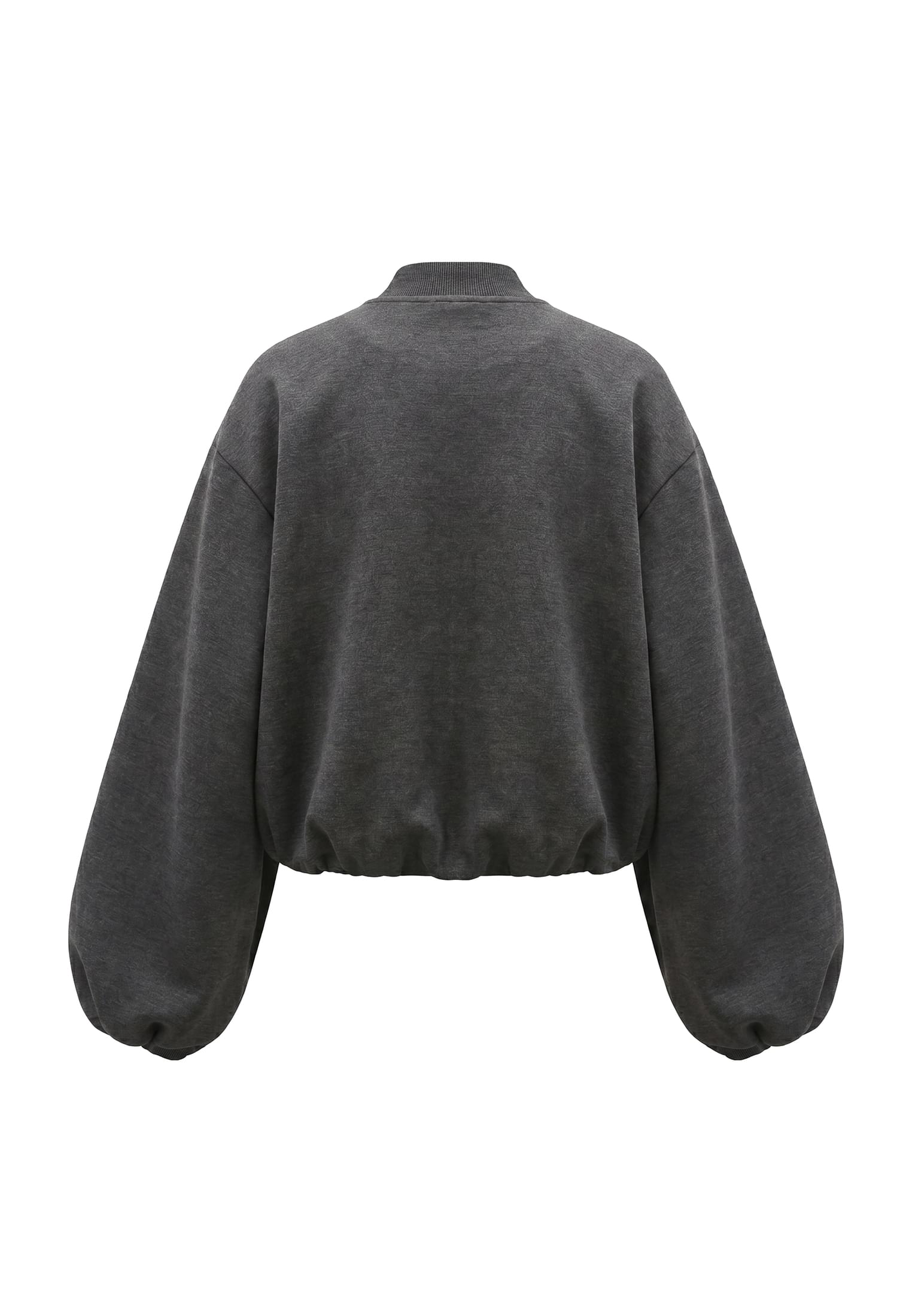 Φαρδύ Μπουφάν Ladies Oversized Scuba Jacket με Μοντέρνα Εμφάνιση Tb8133-00091 Urban Classics Charcoal γυναικεία Simple Wear