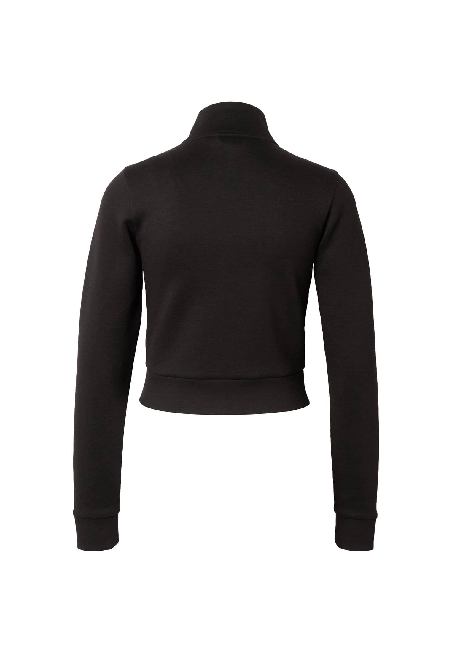 Αθλητικό Μπουφάν Ladies Slim Fit Scuba Track Jacket με Στενή Εφαρμογή Tb8135-00007 Urban Classics Black γυναικεία Simple Wear