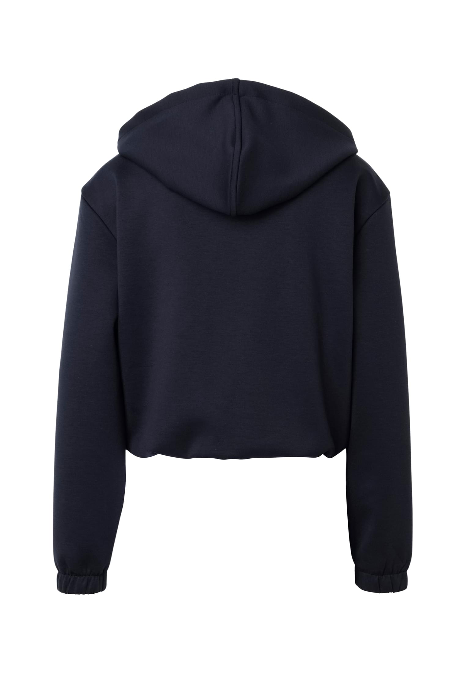 Αθλητικό Hoodie με Φερμουάρ Ladies Scuba Zip Άνετη Εφαρμογή Tb8168-00155 Urban Classics Navy γυναικεία Φούτερ Simple Wear