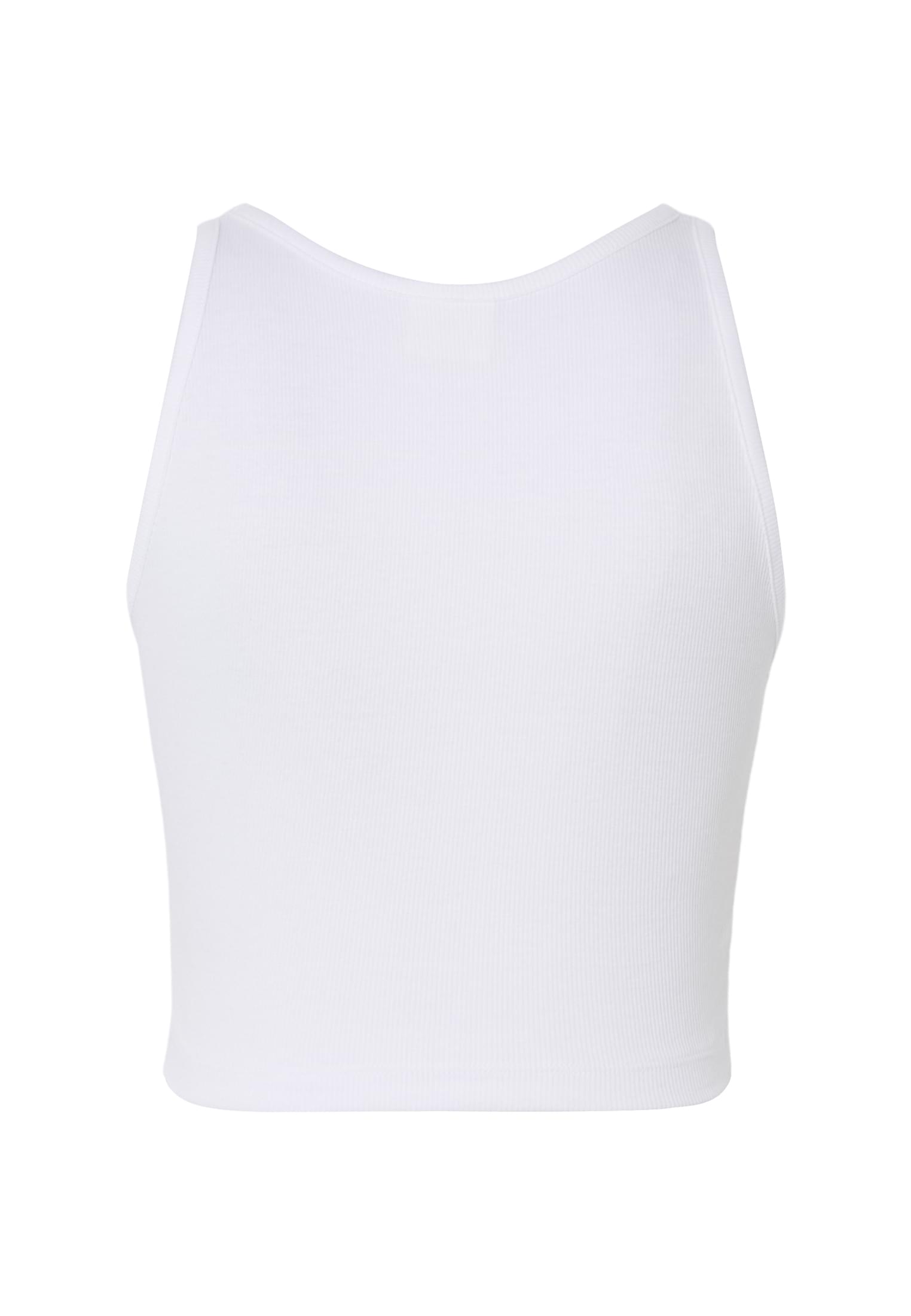 Γυναικεία Μπλούζα Cut-Out με Εφαρμοστή Cropped Γραμμή Tb8173S-00220 Urban Classics White γυναικεία Μπλούζες Simple Wear