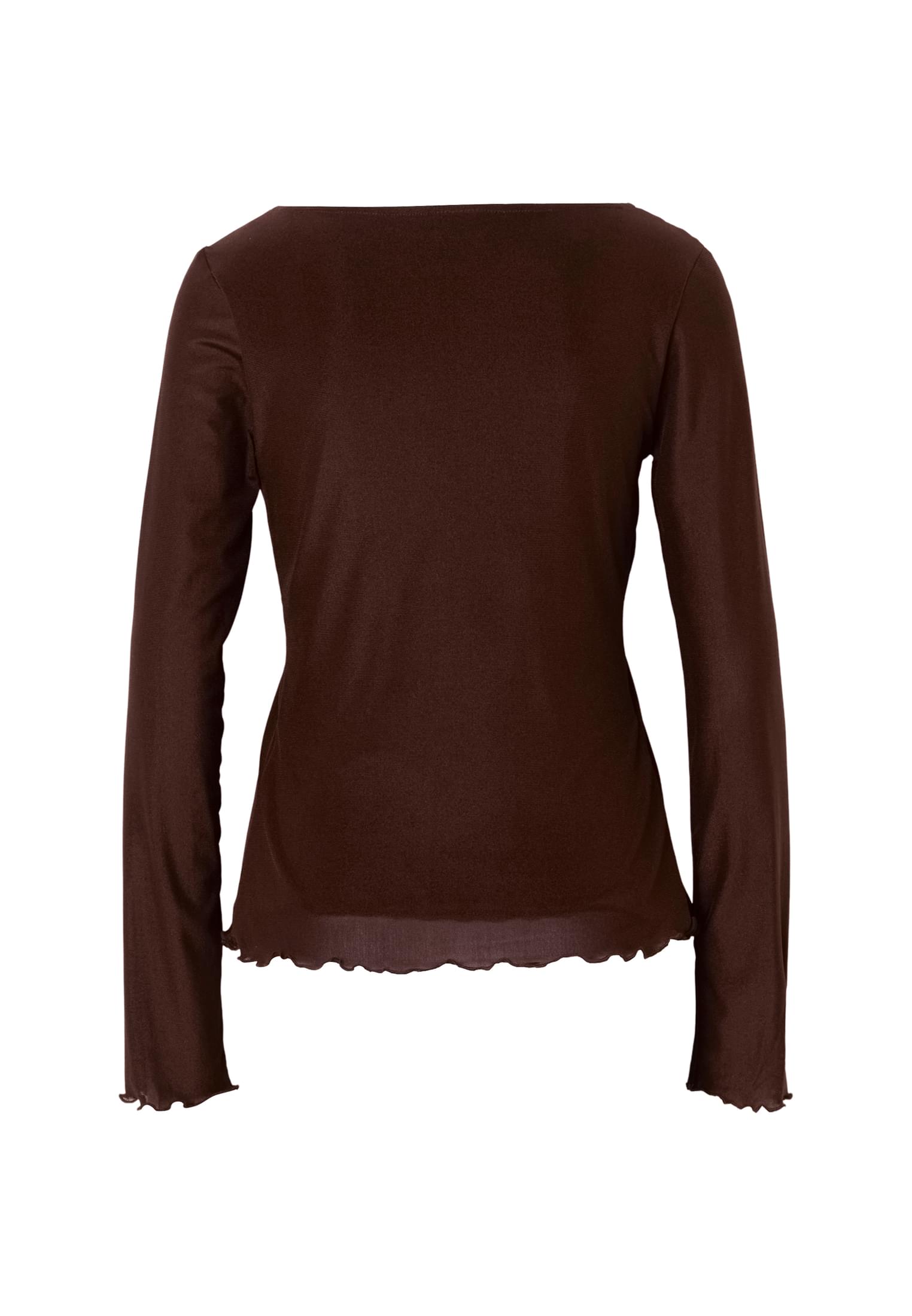 Γυναικείο Mesh Cardigan με Ανοιχτή Σιλουέτα Tb8187-00075 Urban Classics Brown γυναικεία Simple Wear