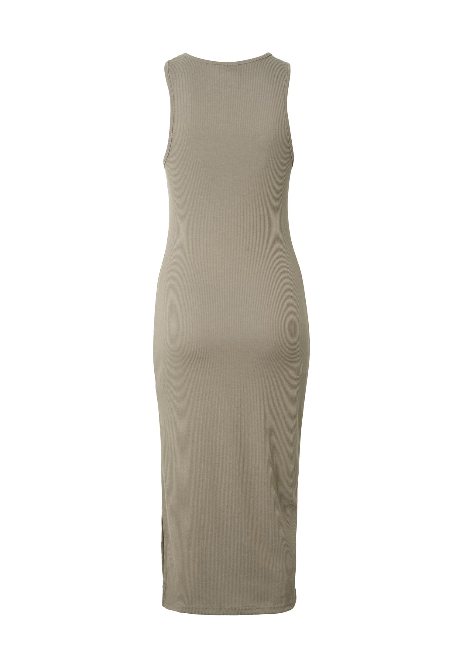 Μακρύ Φόρεμα Ladies Long Racerback Rib με Ριμπ Ύφανση Tb8276-18328 Urban Classics Paleolive γυναικεία Φορέματα Simple Wear