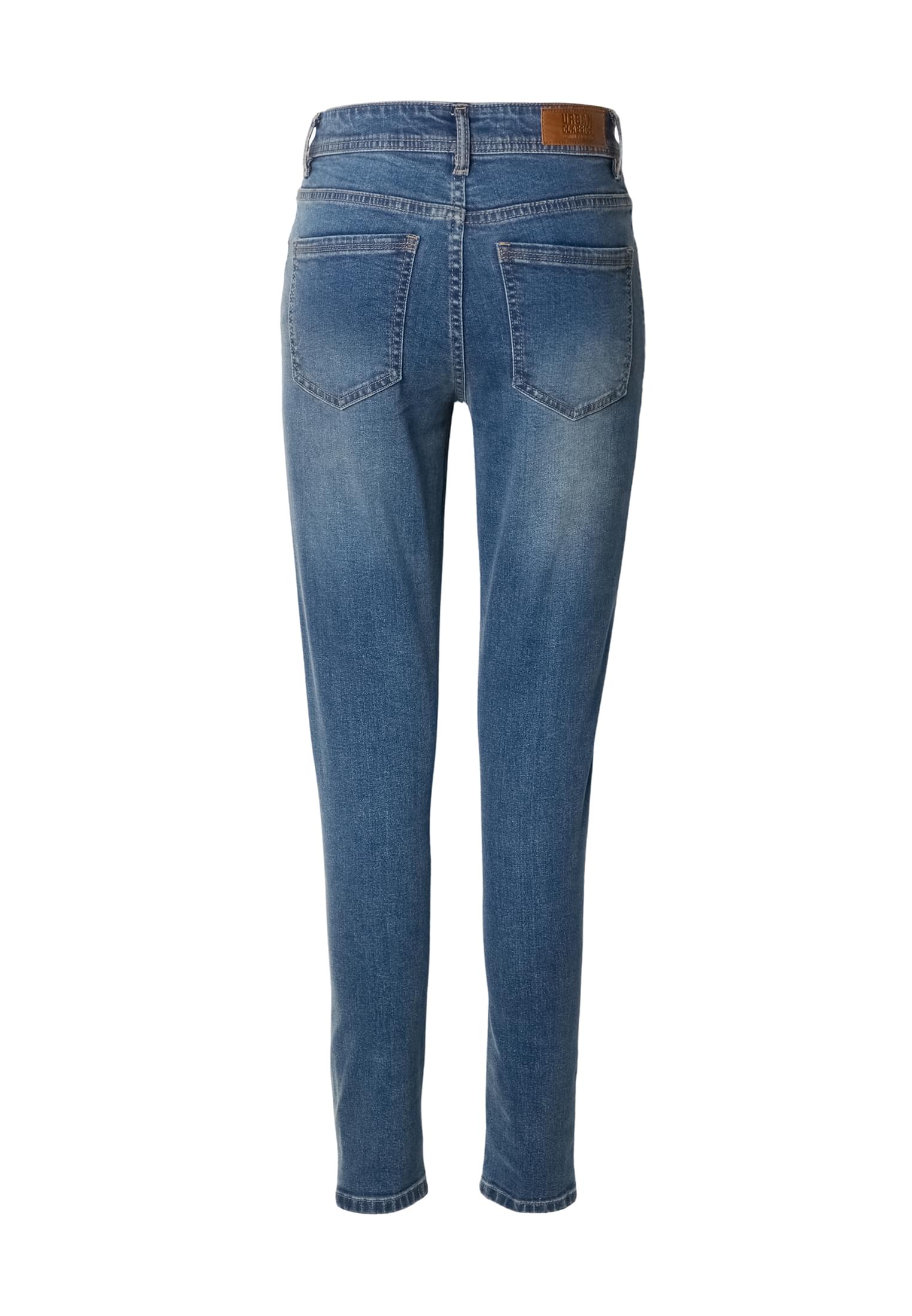 Ladies Skinny Fit Denim με Άνετη Εφαρμογή Tb8370-04326 Urban Classics Light Blue Washed γυναικεία Παντελόνια Simple Wear