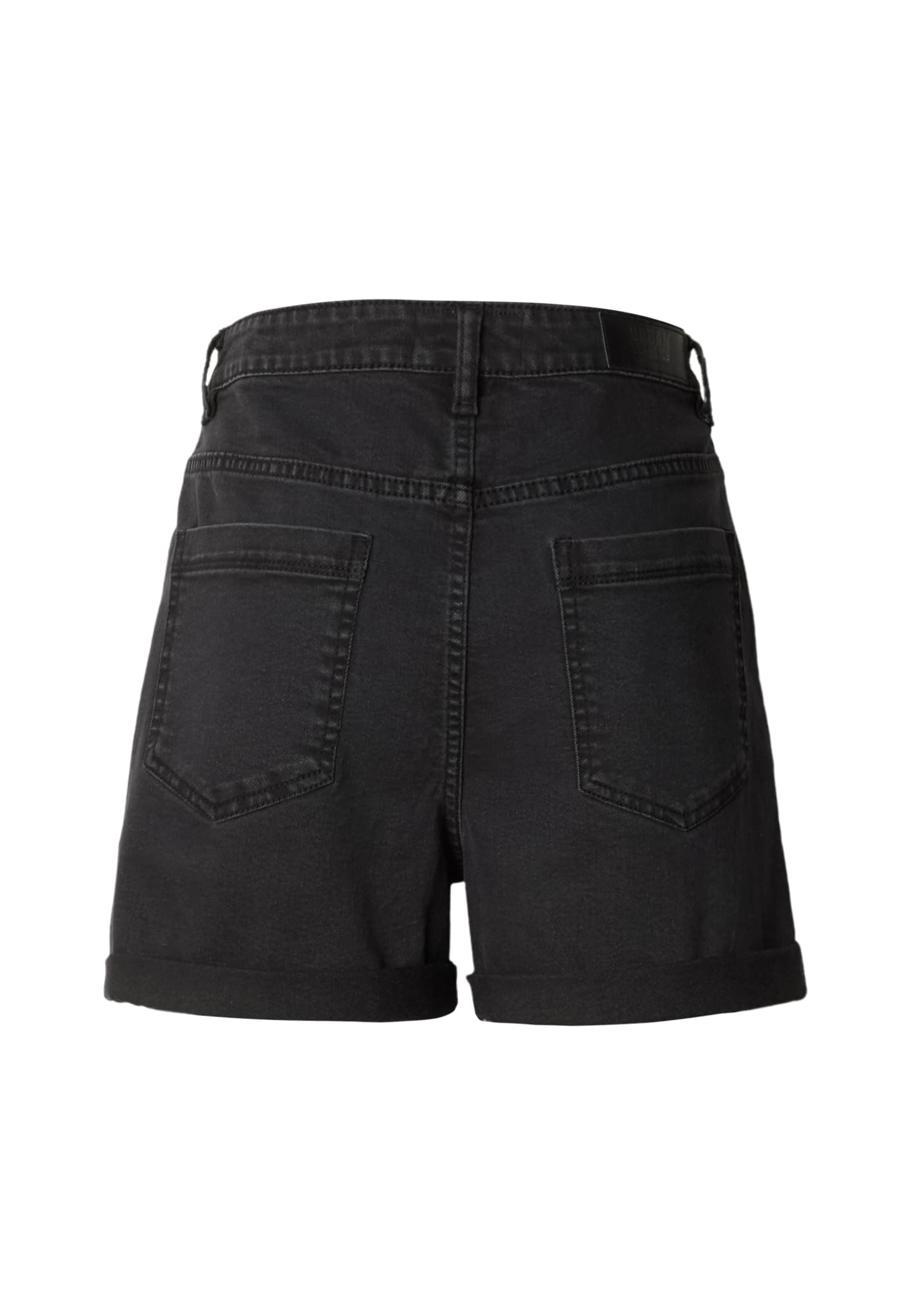 Γυναικεία Σορτς Υψηλής Μέσης Denim Shorts με Άνετη Εφαρμογή Tb8371-00709 Urban Classics Black Washed γυναικεία Simple Wear
