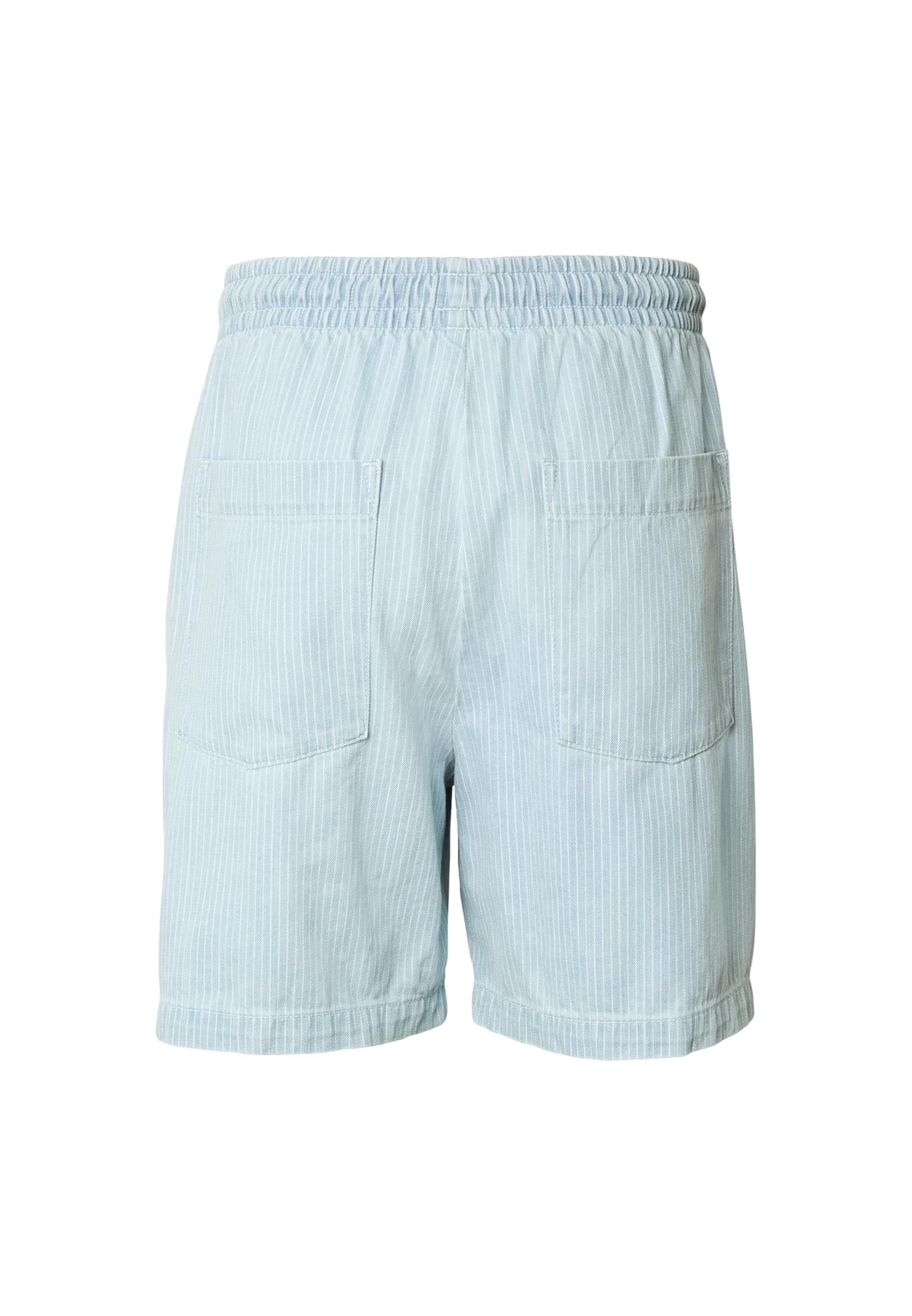 Casual Pinstriped Resort Denim Shorts με Ελαστική Μέση Tb8416-12689 Urban Classics New Light Blue Washed ανδρικά Βερμούδες Σορτς Simple Wear