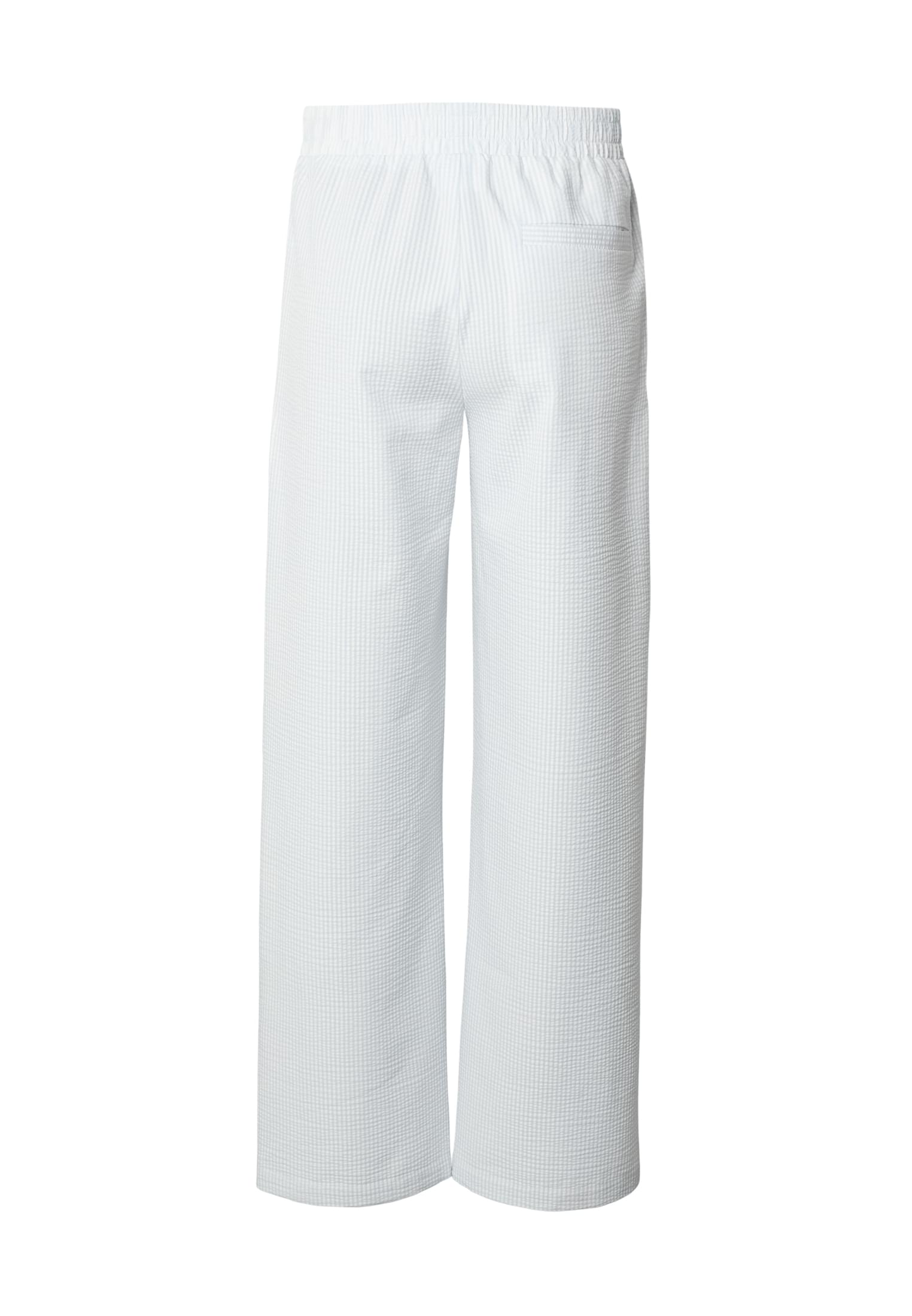 Seersucker Beach Pants με Ελαστική Μέση Tb8418-22394 Urban Classics Freezeblue White ανδρικά Παντελόνια Simple Wear