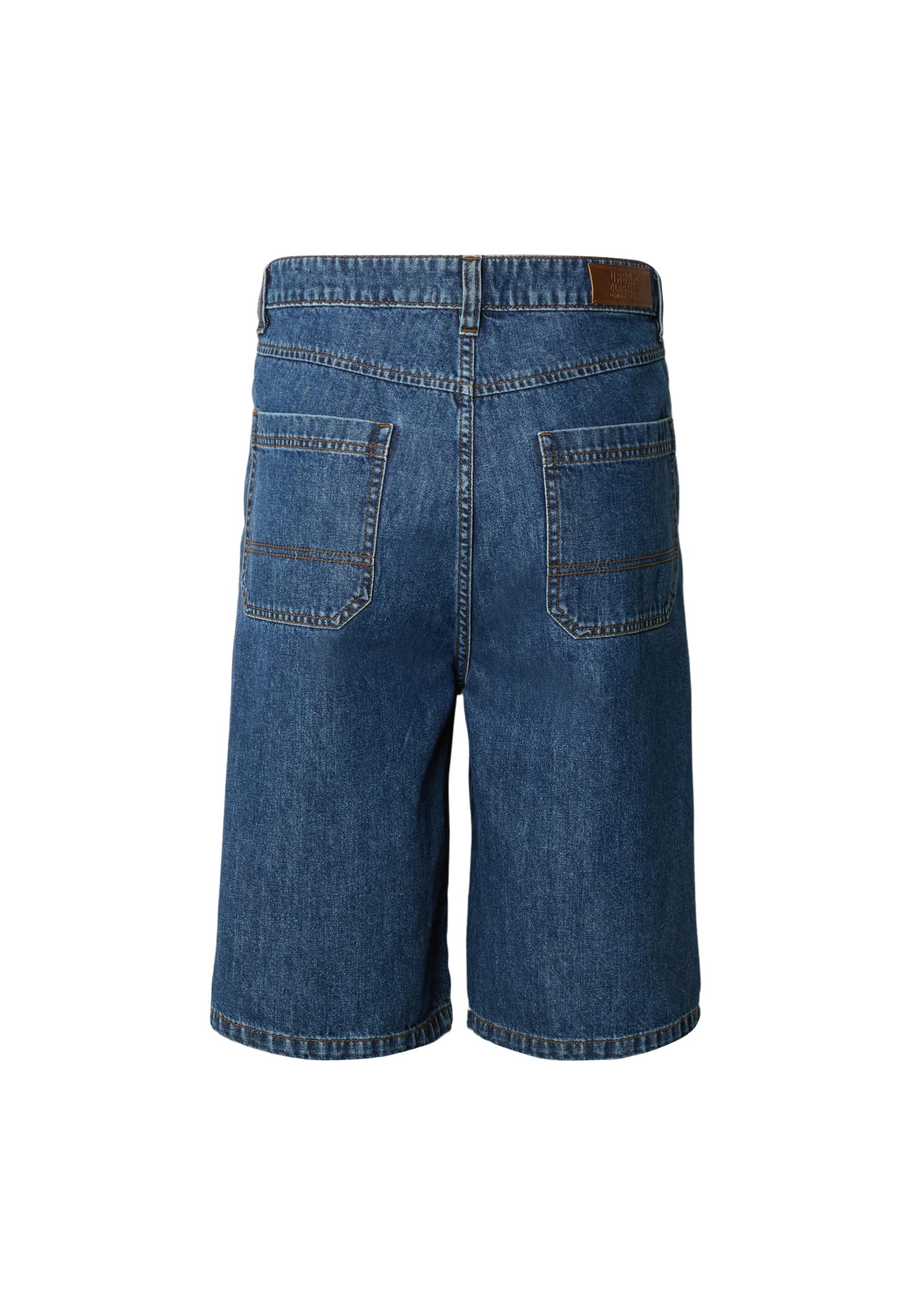 Pleated Denim Shorts Tb8419-04411 Urban Classics Raw Washed ανδρικά Βερμούδες Σορτς Simple Wear