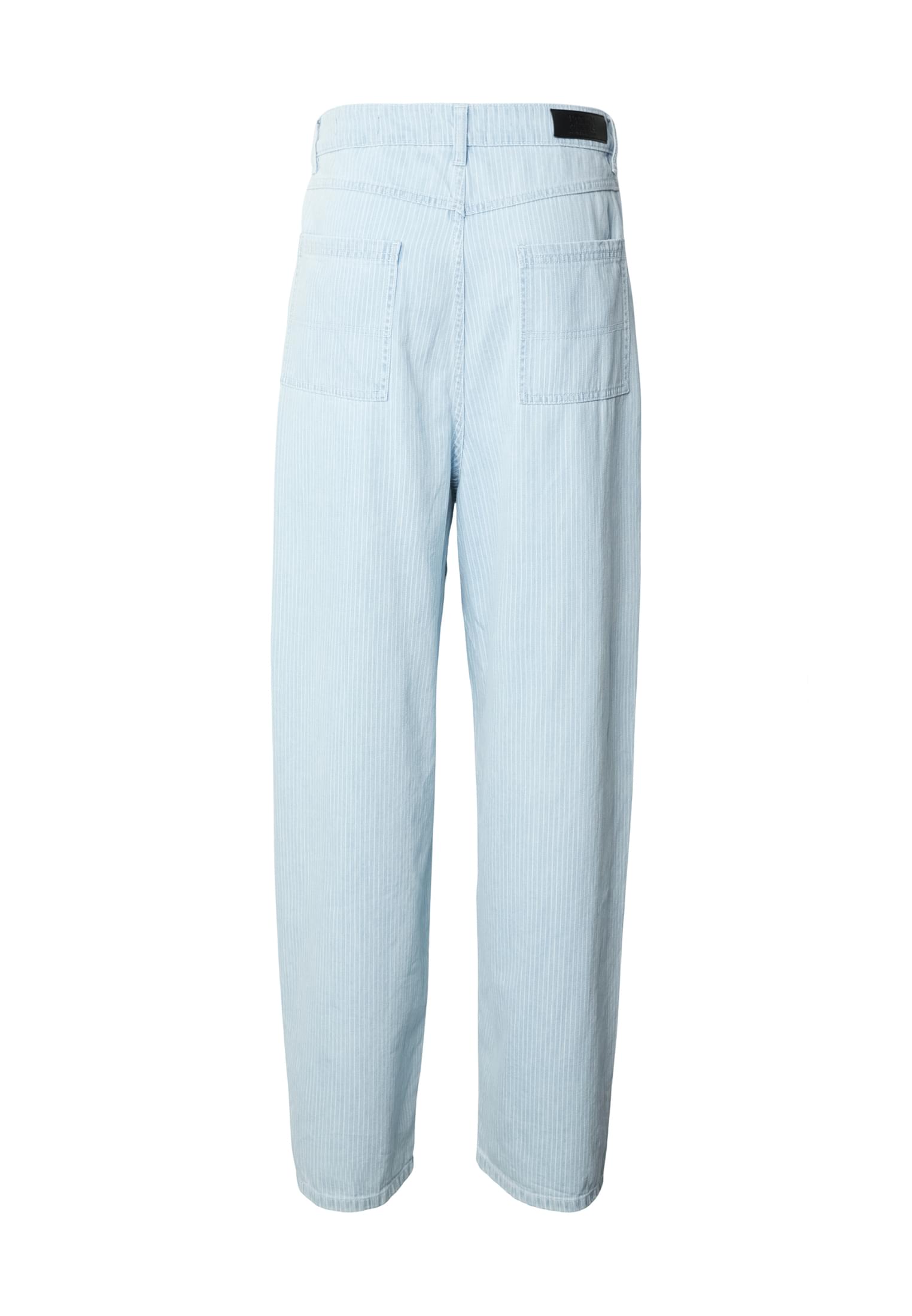 Ριγέ Τζιν 90 S Pinstriped Jeans με Ίσιο Σχεδιασμό Tb8616-12689 Urban Classics New Light Blue Washed ανδρικά Παντελόνια Simple Wear