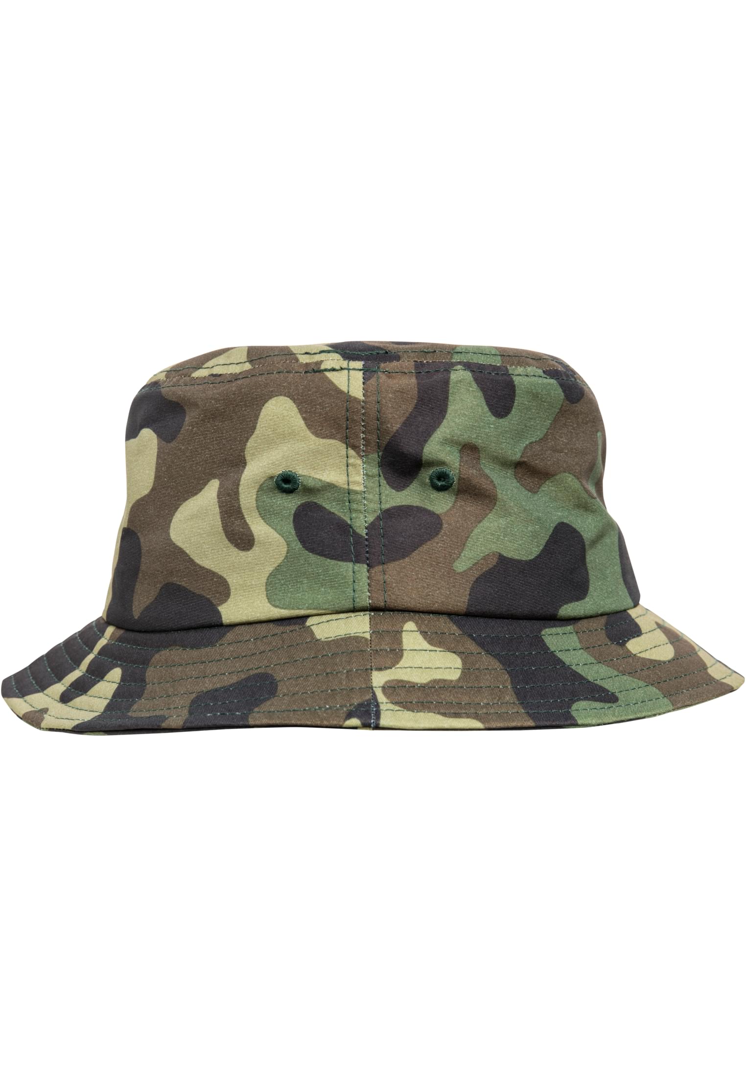 Camo Bucket Hat με Περιφερειακή Γείσο 5003Cb-00778 Flexfit Green αξεσουάρ Καπέλα Simple Wear