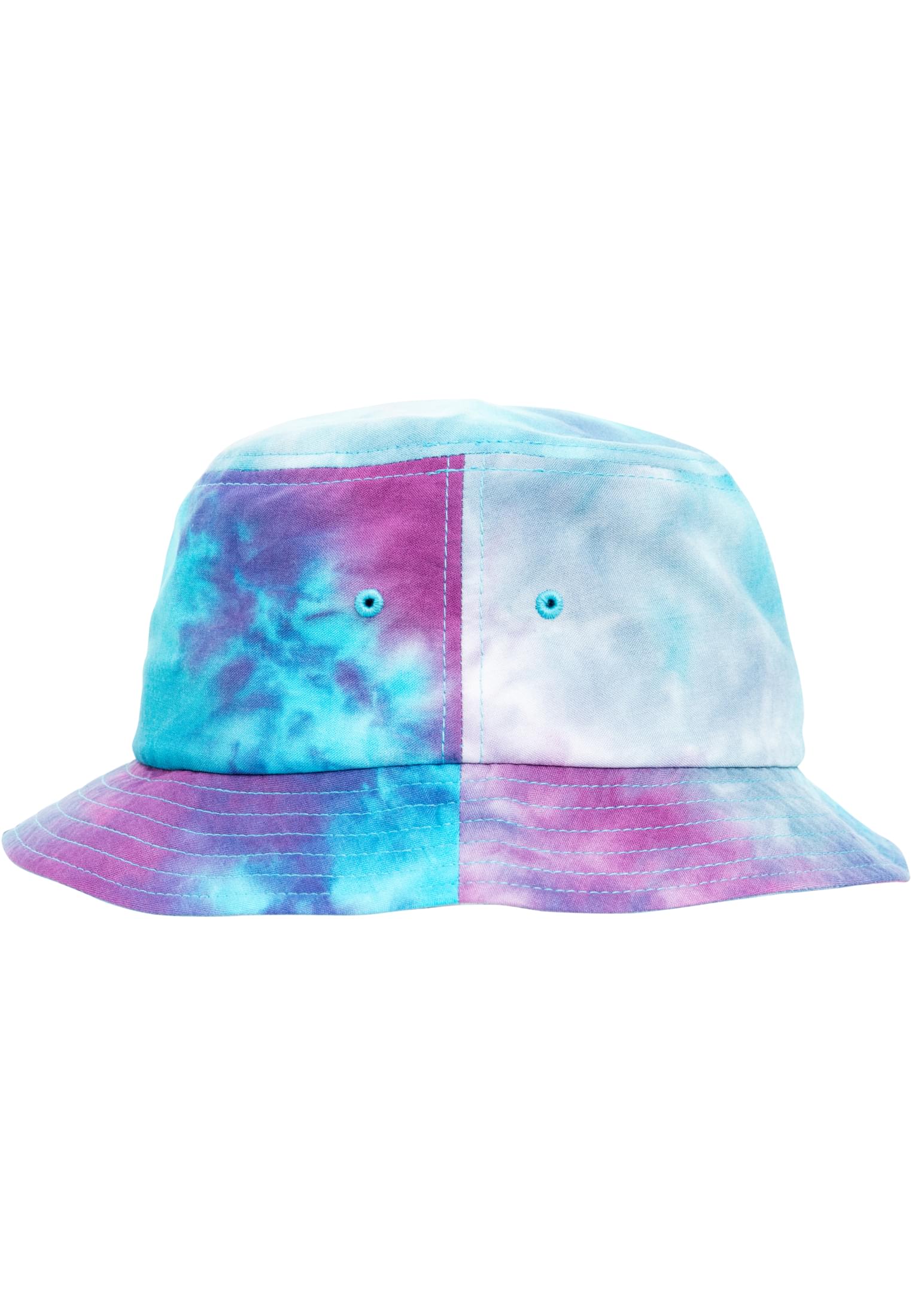 Καπέλο Festival Print Bucket Hat με Εκτυπώσεις 5003Td-02073 Flexfit Purple Turquoise αξεσουάρ Καπέλα Simple Wear