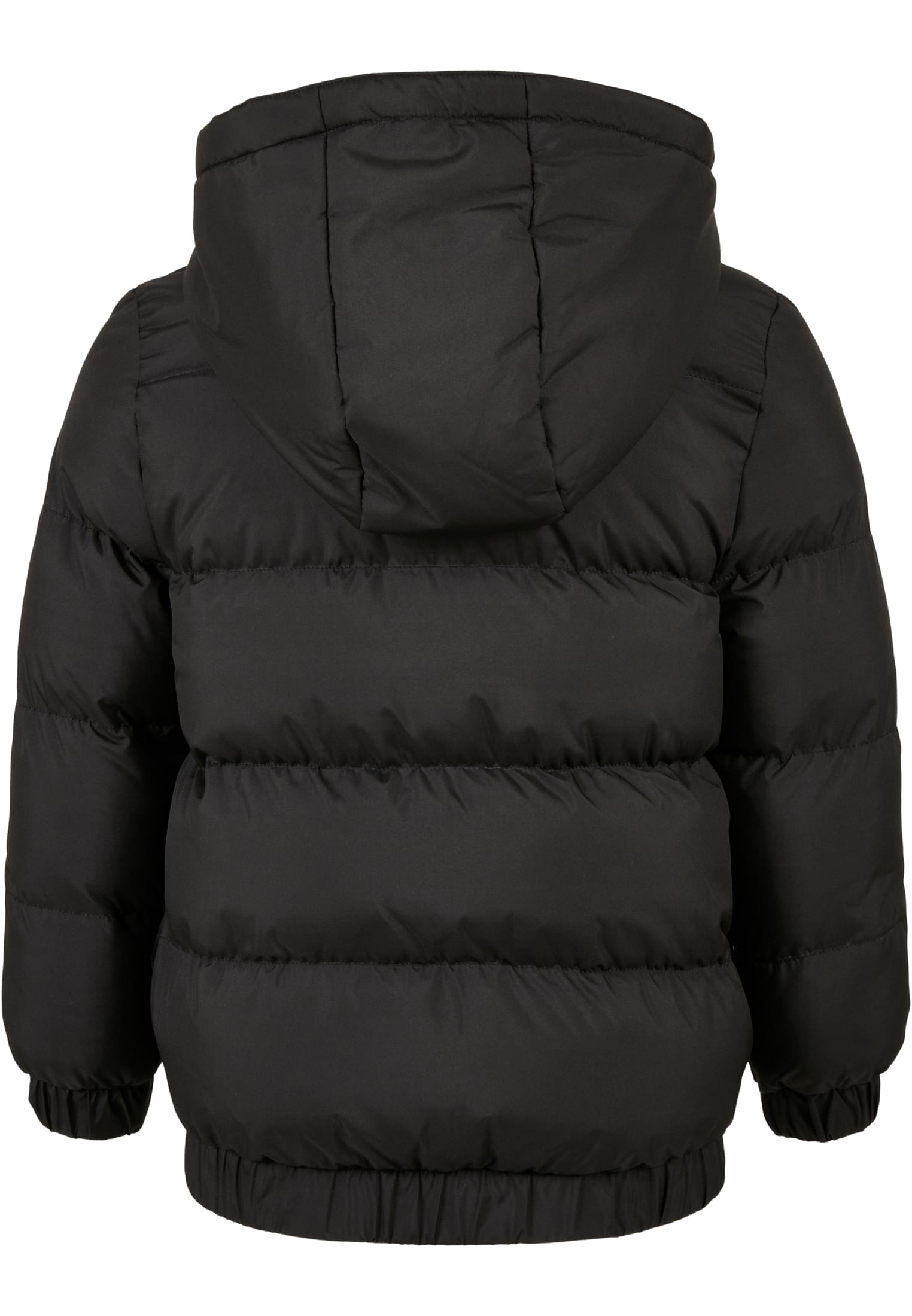 Ζεστό Μπουφάν με Κουκούλα Girls Hooded Puffer Jacket Uck1756-00007 Urban Classics Black παιδικά Κορίτσι Simple Wear