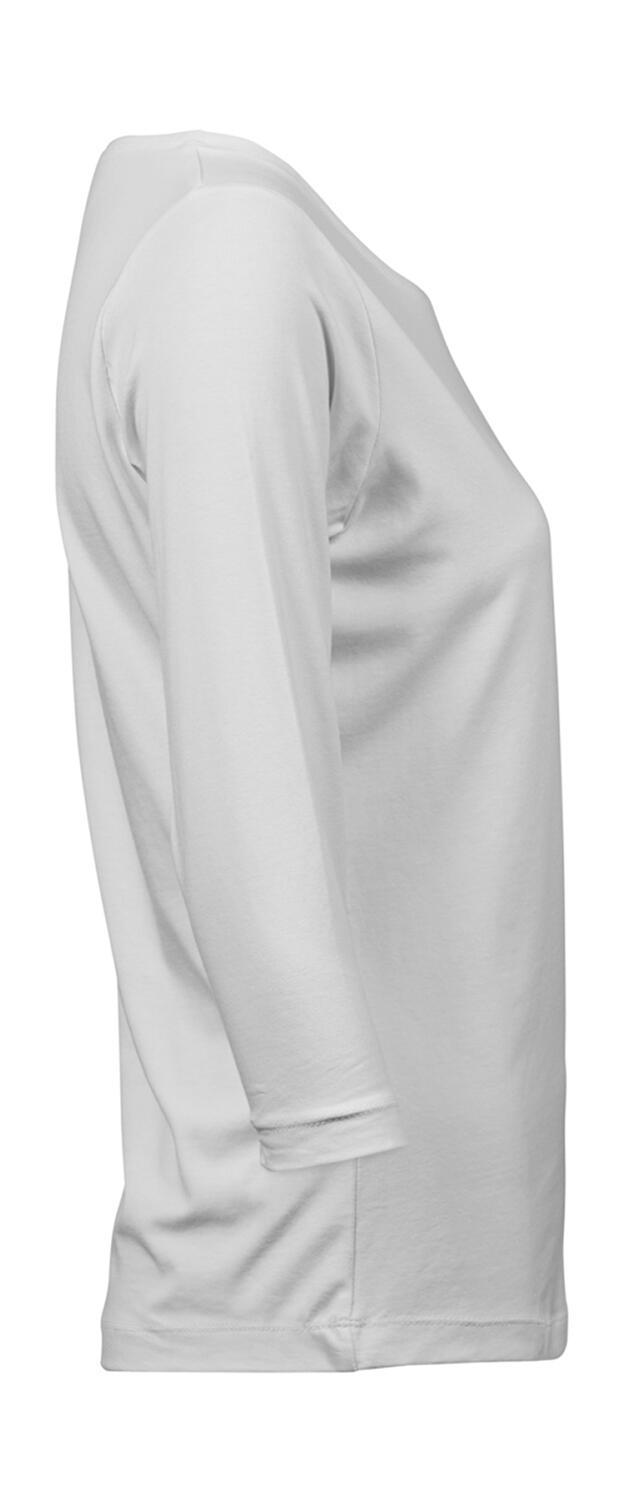 Γυναικεία Μπλούζα 3 4 Μανίκι Stretch Tee με Ελαστικότητα 460 Jays White γυναικεία Basic T-Shirts Simple Wear Μπλουζάκια κοντομάνικα