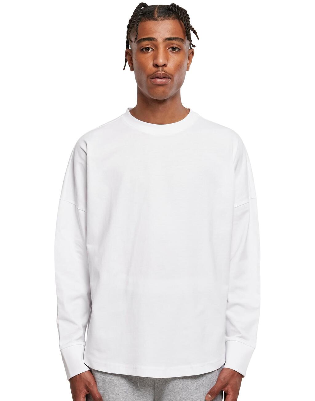Oversized Cut On Sleeve Longsleeve By198 Byb Sand ανδρικά Basic T-Shirts Simple Wear Μπλουζάκια κοντομάνικα