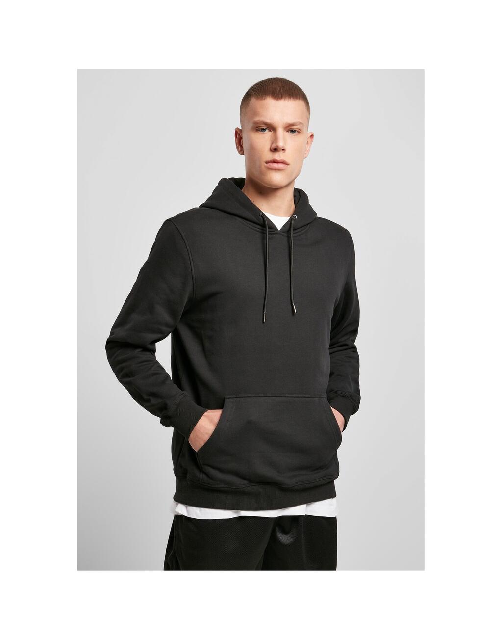 Premium Hoody By118 Byb Black ανδρικά Φούτερ Simple Wear