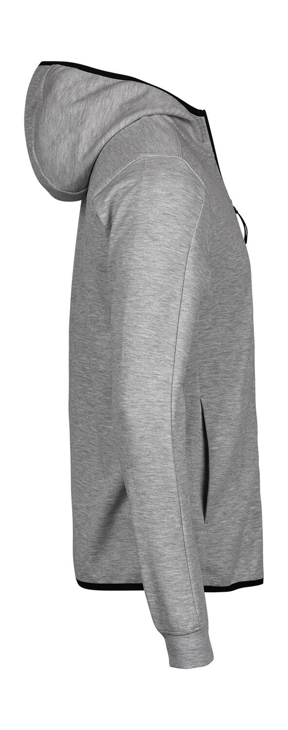Athletic Hooded Full Zip Sweat με Τσέπη Στο Μανίκι 5706 Tee Jays Ink ανδρικά Φούτερ Simple Wear