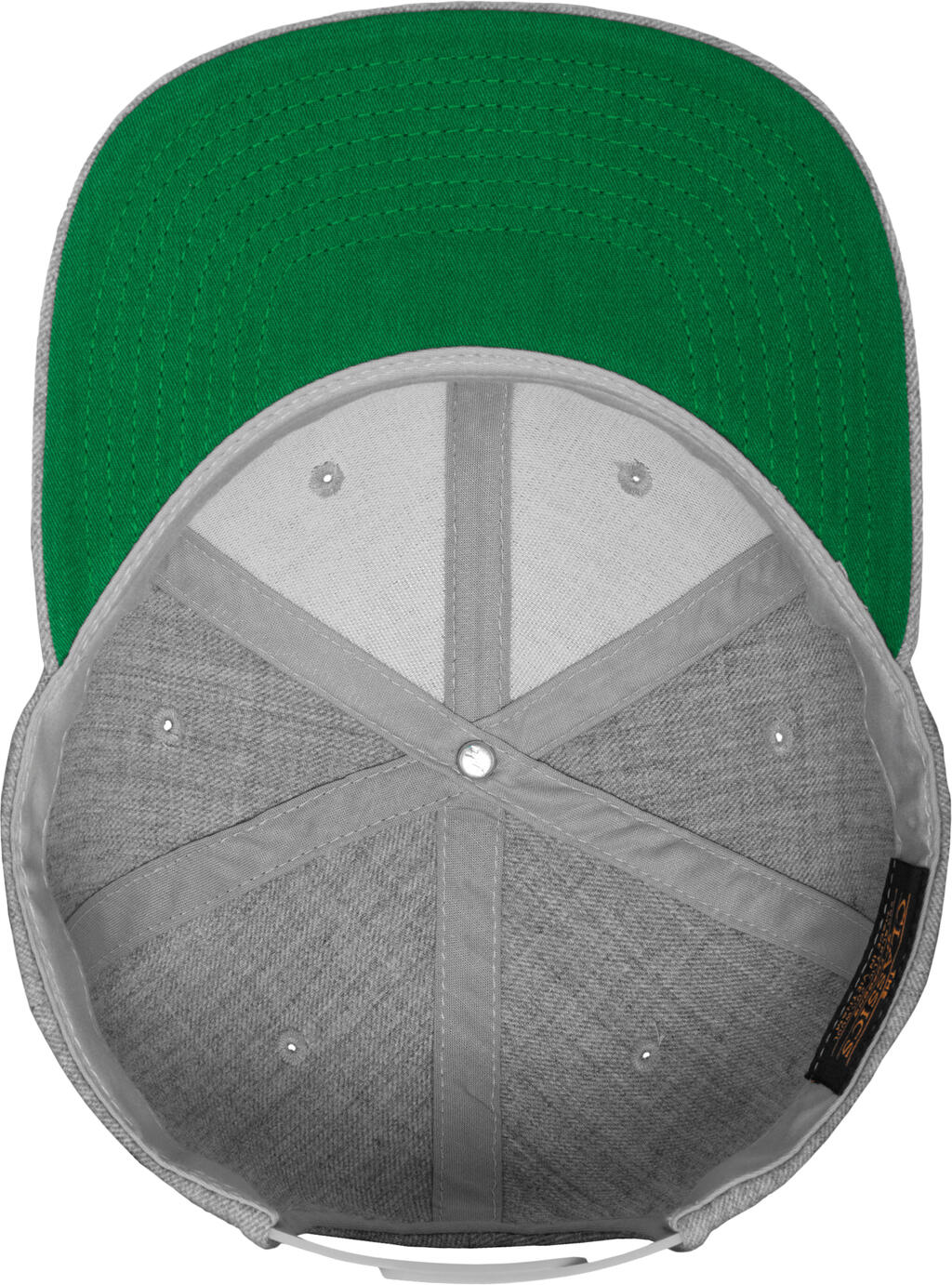 Classic Snapback Cap Κλασικό Σχήμα με 6 Πάνελ 6089M Flexfit Spruce αξεσουάρ Καπέλα Simple Wear