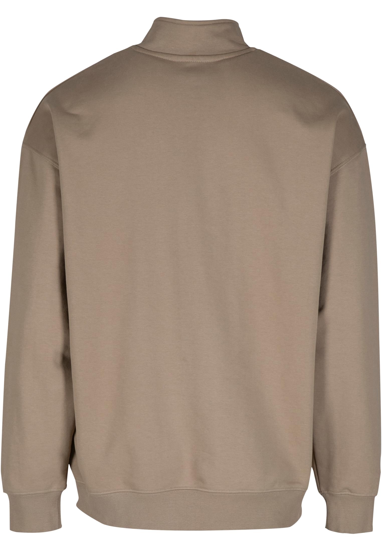 Def Zipper Crewneck Dfcn147-09653 Greige ανδρικά Φούτερ Simple Wear