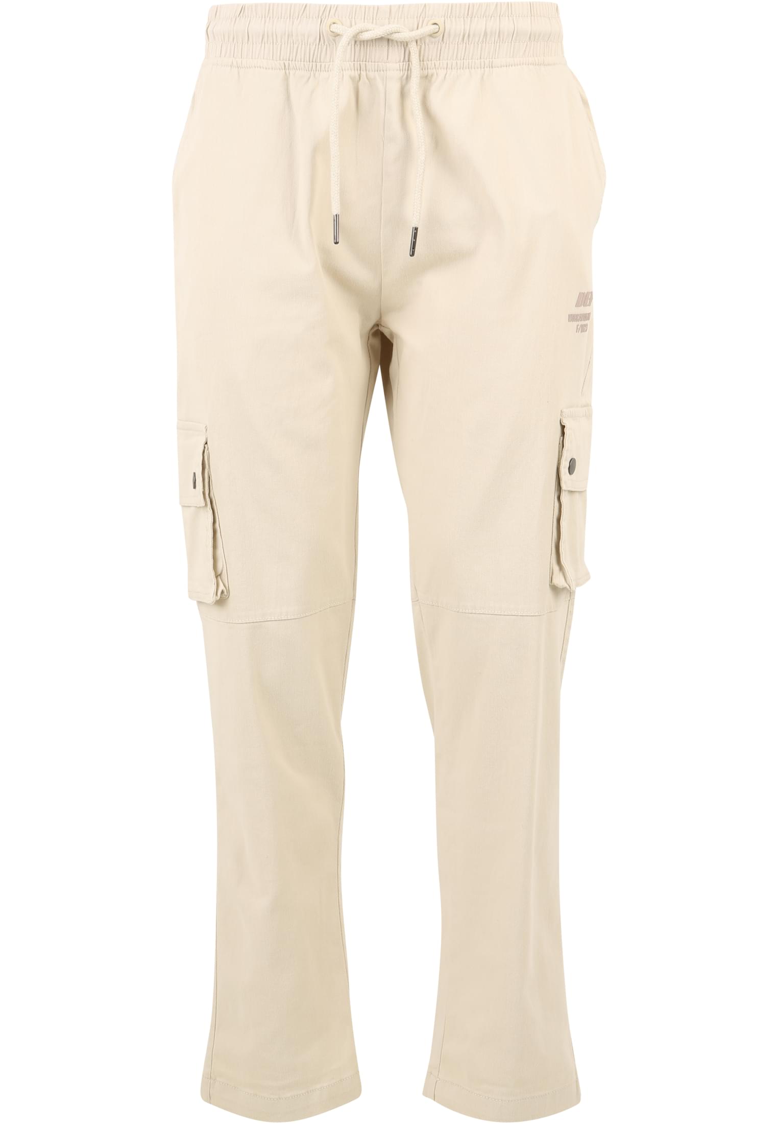 Cargo Παντελόνια Alice Cargopants με Ρυθμιζόμενη Ζώνη Dfcp060-00003 Def Beige ανδρικά Simple Wear