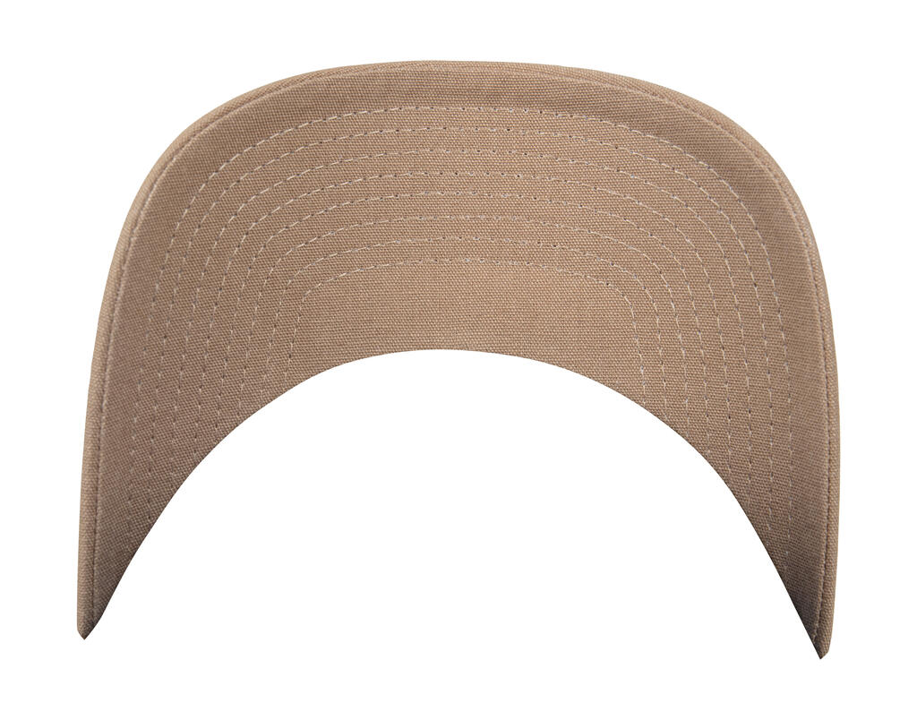 Καπέλο 6-Panel Curved Metal Snap με Σκληρό Buckram 7708Ms Flexfit Croissant αξεσουάρ Καπέλα Simple Wear