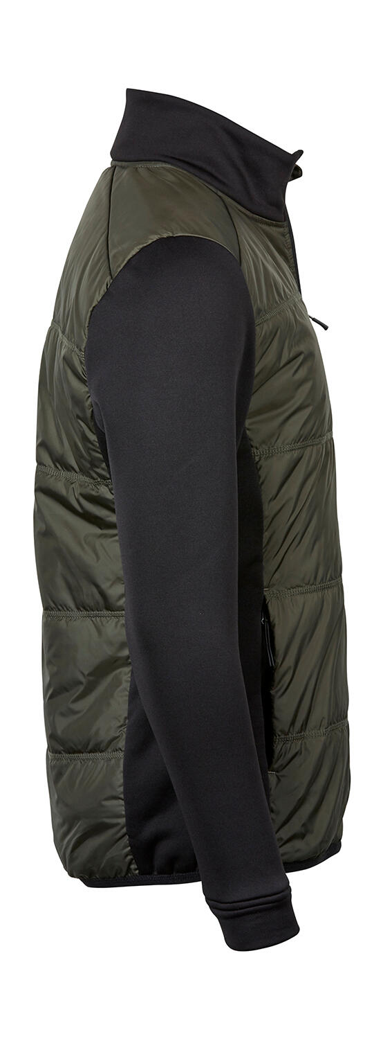 Μπουφάν Hybrid-Stretch Jacket με Ελαστικά Πλαϊνά Πάνελ 9110 Tee Jays Navy ανδρικά Simple Wear