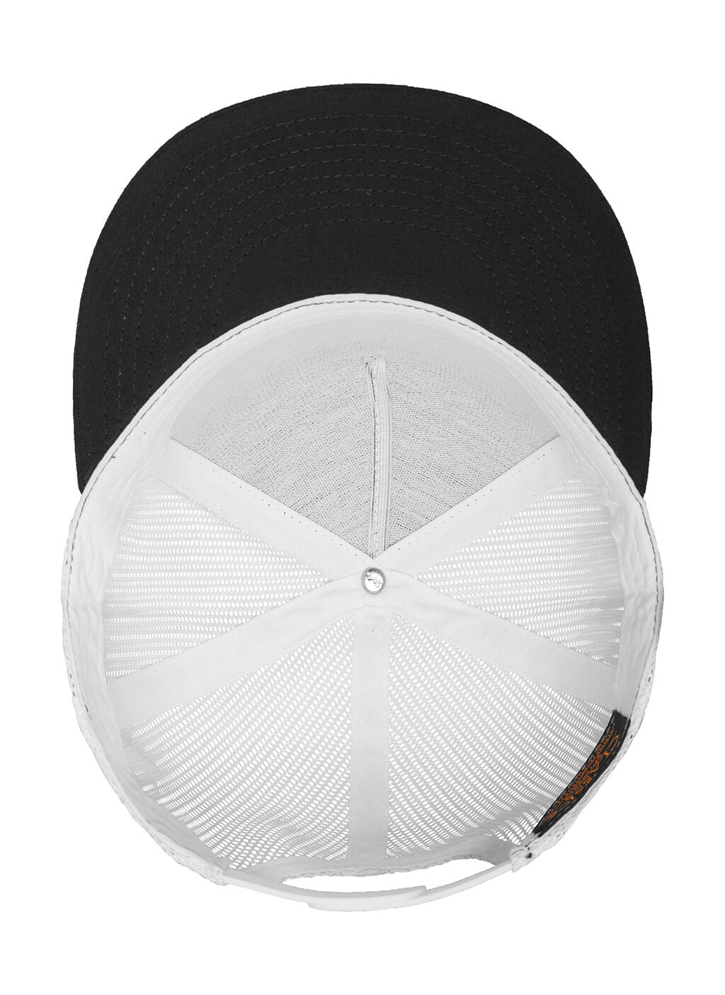Καπέλο Classic Trucker 2-Tone με Snapback Κλείσιμο 6006T Flexfit Black White αξεσουάρ Καπέλα Simple Wear