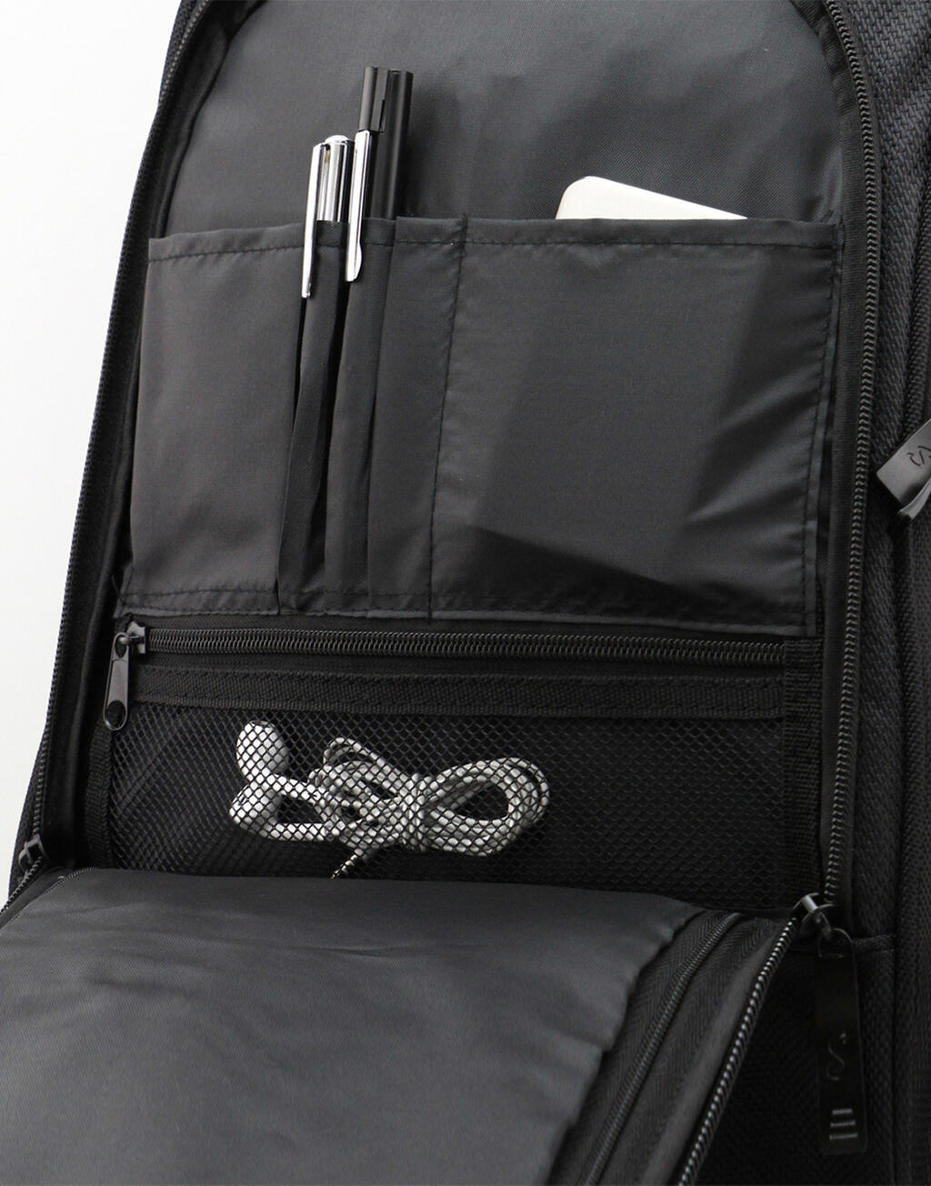 Σακίδιο Πλάτης Frankfurt Smart Laptop Backpack με Θήκη για 15 6” Sh5818 Shugon Grey Melange Black Είδη Ταξιδιου Τσάντες Simple Wear