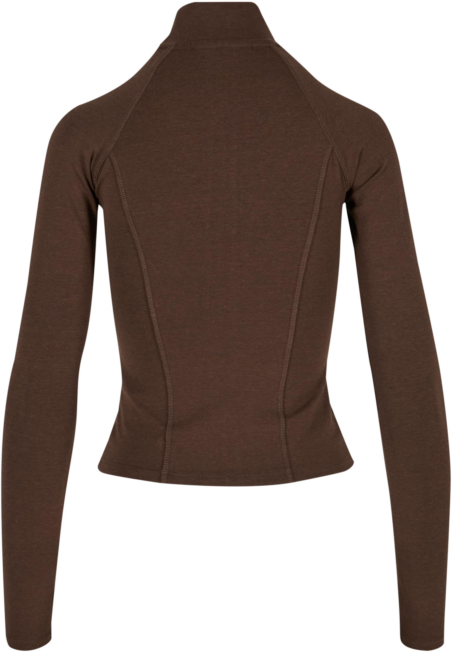 Αθλητικό Μπουφάν Def Gym Slim-Fit με Εργονομικό Σχέδιο Dflja066-14274 Chocolatebrown γυναικεία Φούτερ Simple Wear